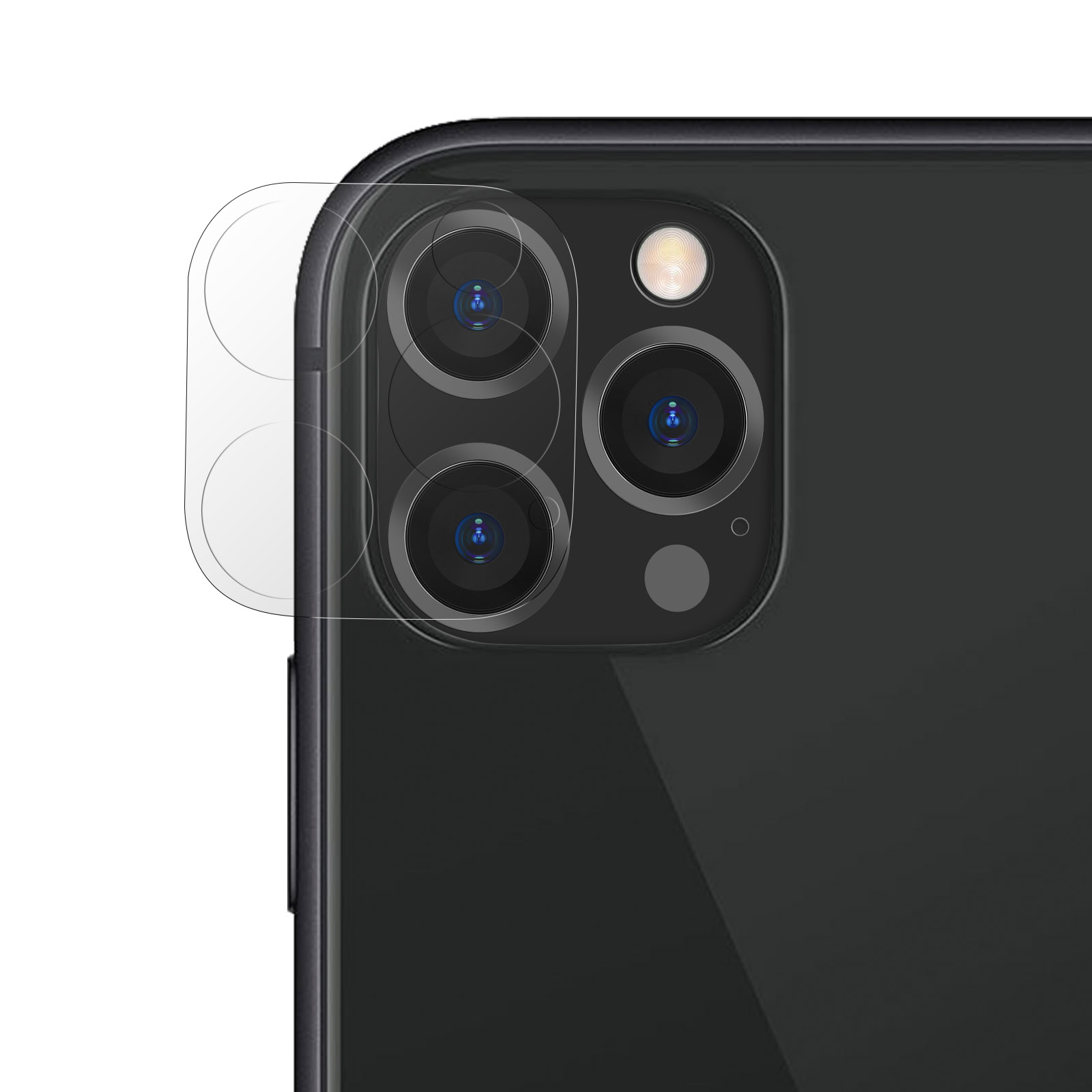 Film Caméra iPhone 12 Pro Max Protection en Verre Trempé Ultra-résistant 9H  - Français