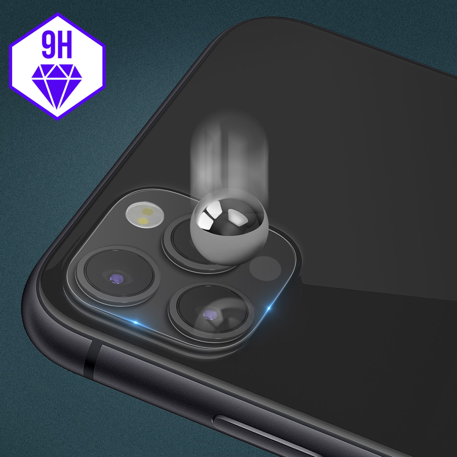 Cristal Protector cámara trasera iPhone 12 Pro Max