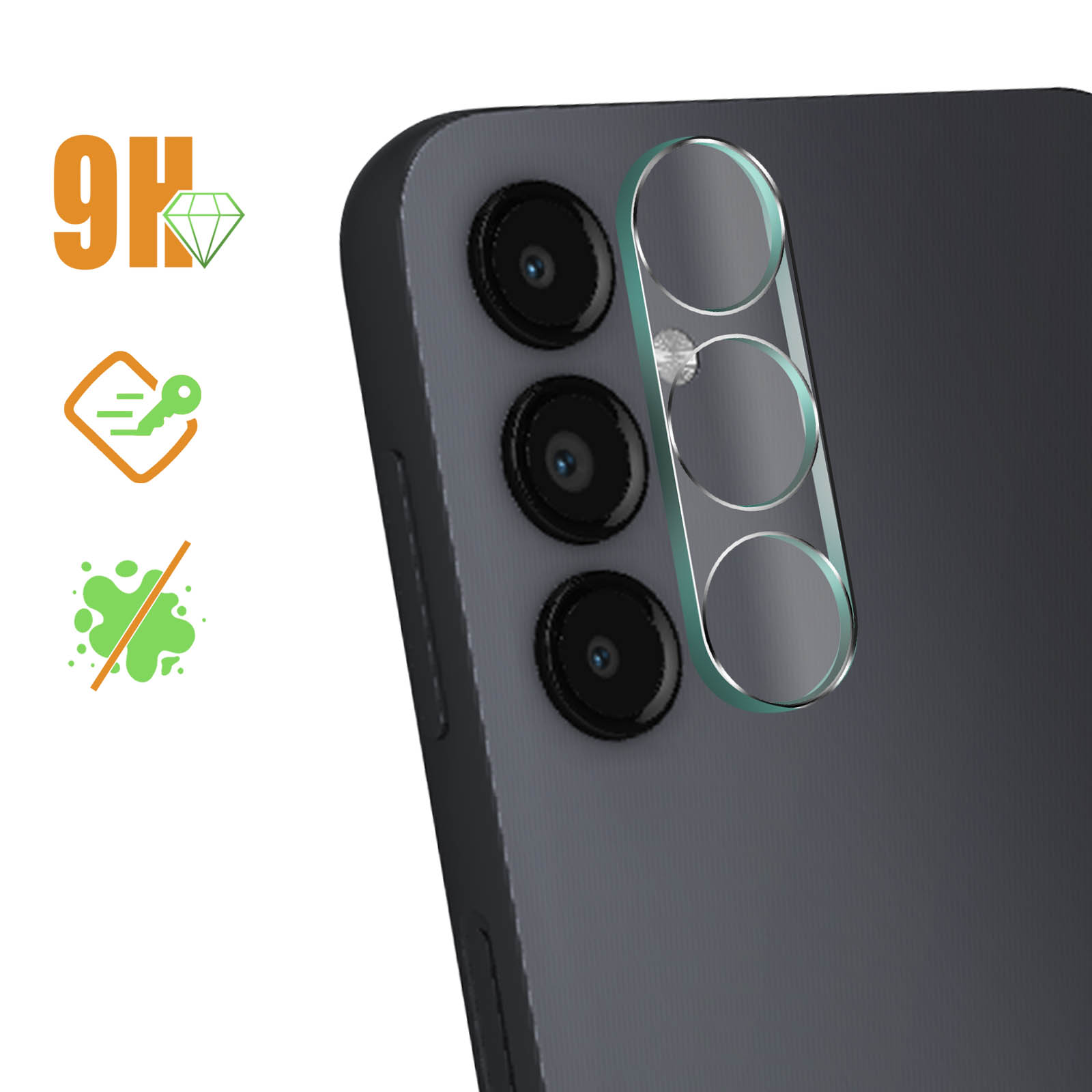 Protecteur d'objectif de caméra arrière, Film en verre trempé Ultra-mince  transparent de 2018 pouces pour Samsung Galaxy A6 (5.6) A600F - AliExpress