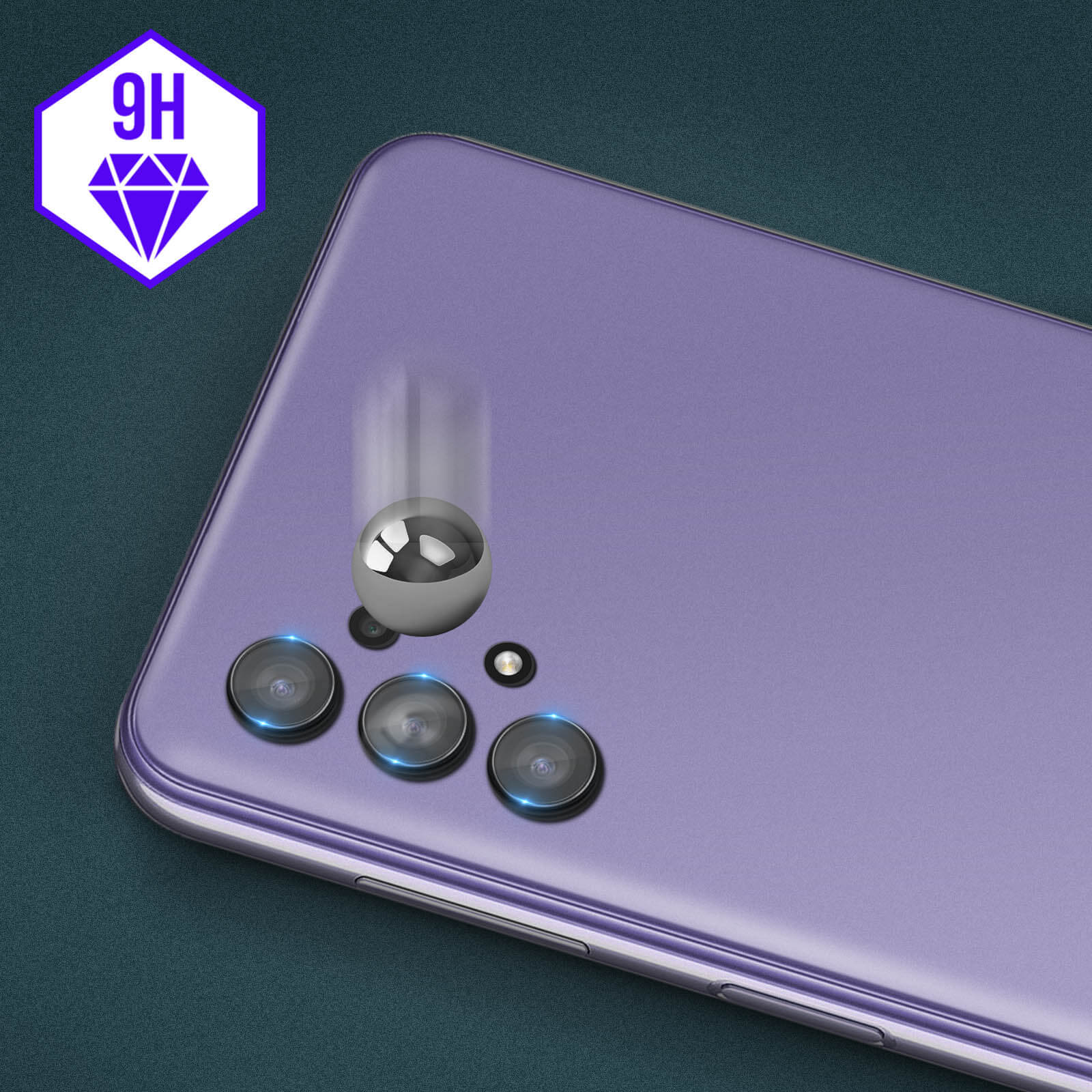 Vitre verre trempé protection intégrale Samsung Galaxy A32 TM Concept®