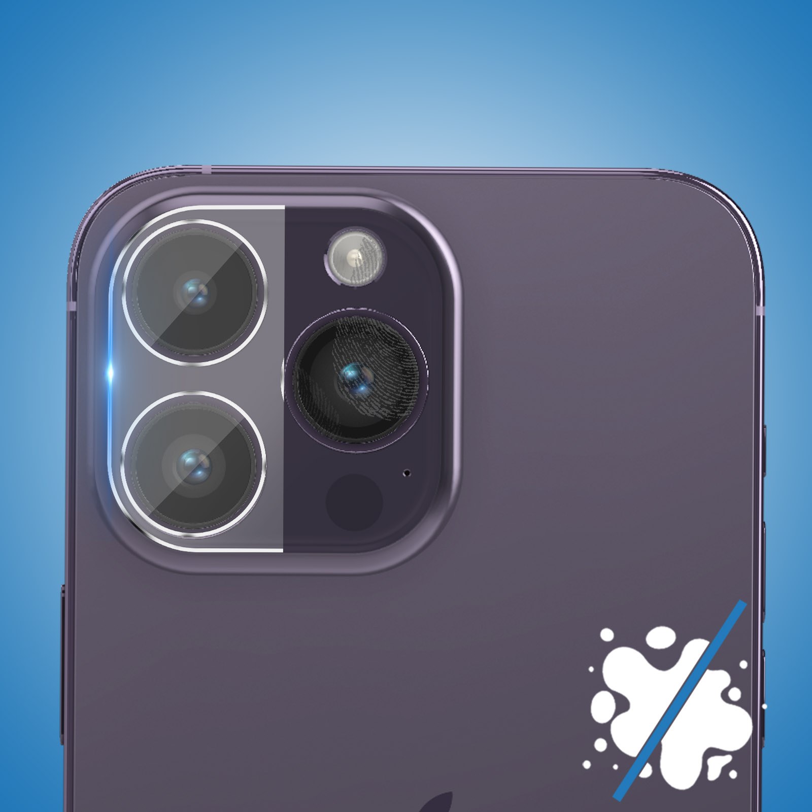Vitre de protection appareil photo caméra arrière iPhone 14 Pro Max