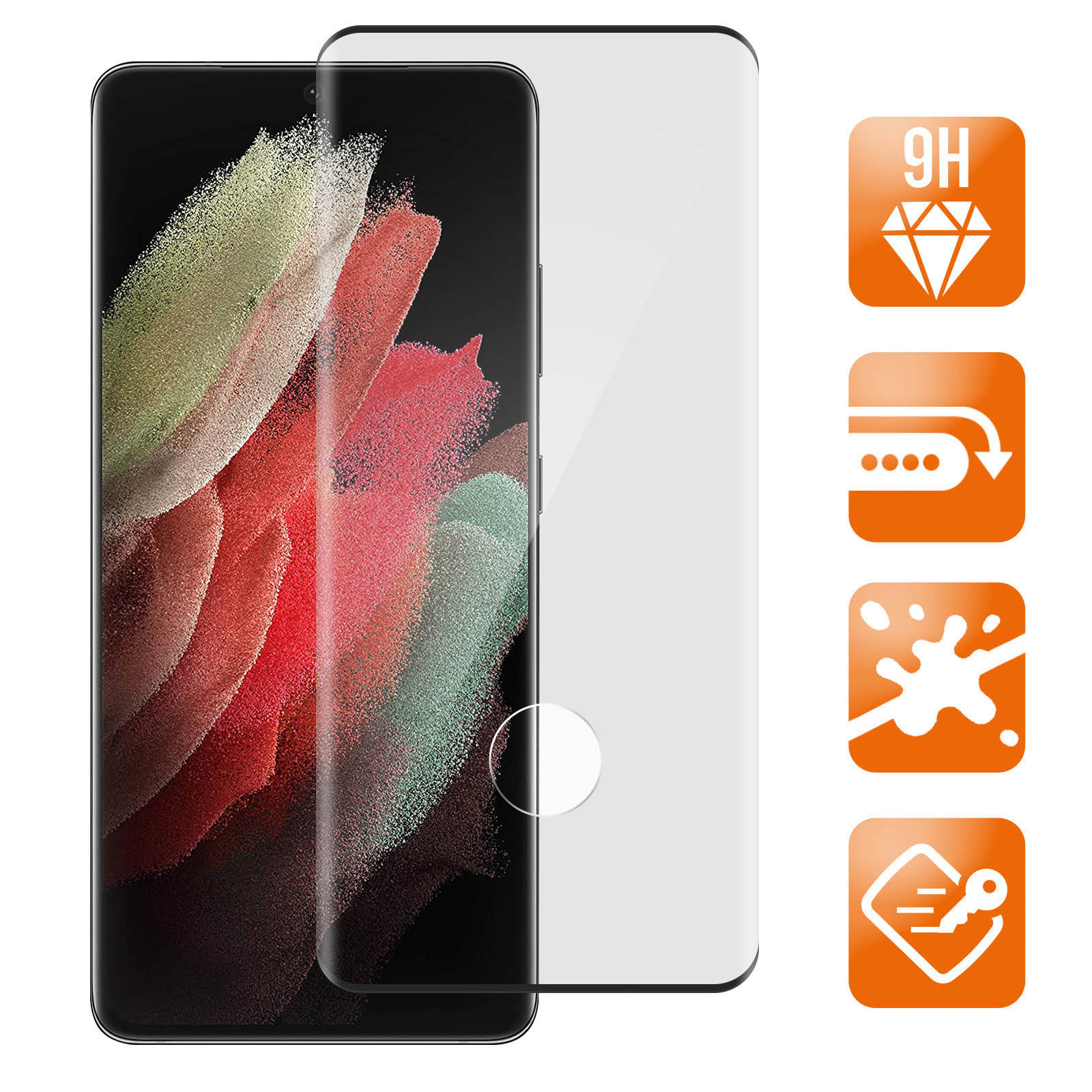 Verre trempé incassable mat pour Samsung Galaxy S21 Ultra - Kamalion  accessoires et étuis pour mobiles