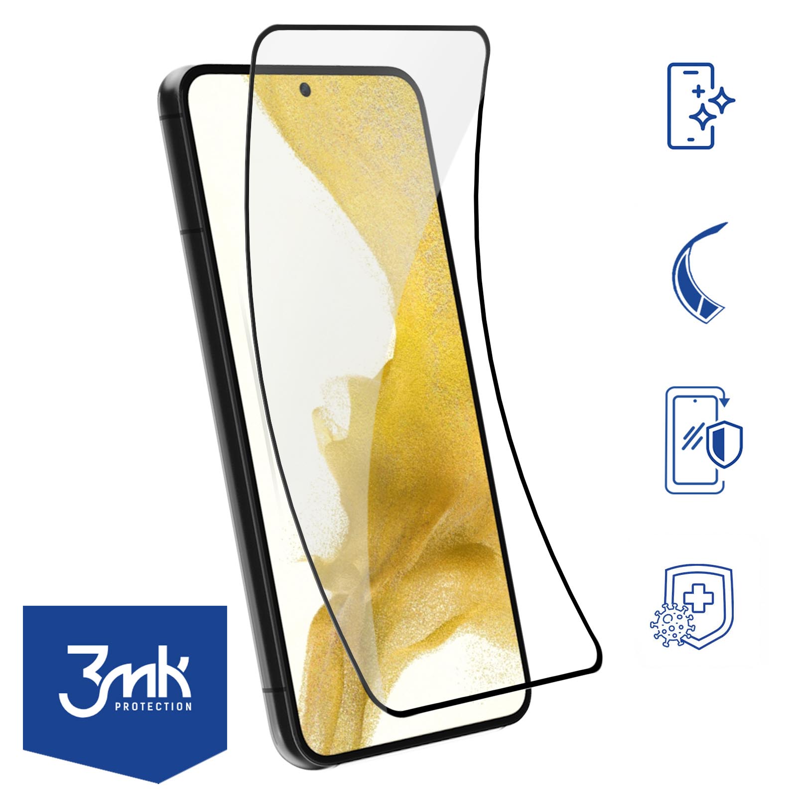 Verre trempé Wozinsky Privacy Glass pour Samsung Galaxy S22 avec filtre de  confidentialité Anti Spy - ✓