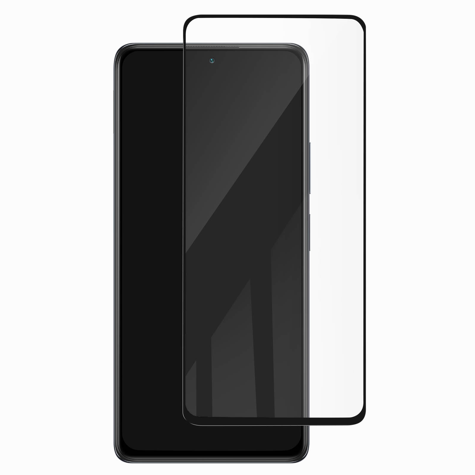 Cristal Xiaomi Redmi Note 10 Pro Protector Pantalla Integral 9H, 3mk  Hardglass Max Lite - Negro - Spain
