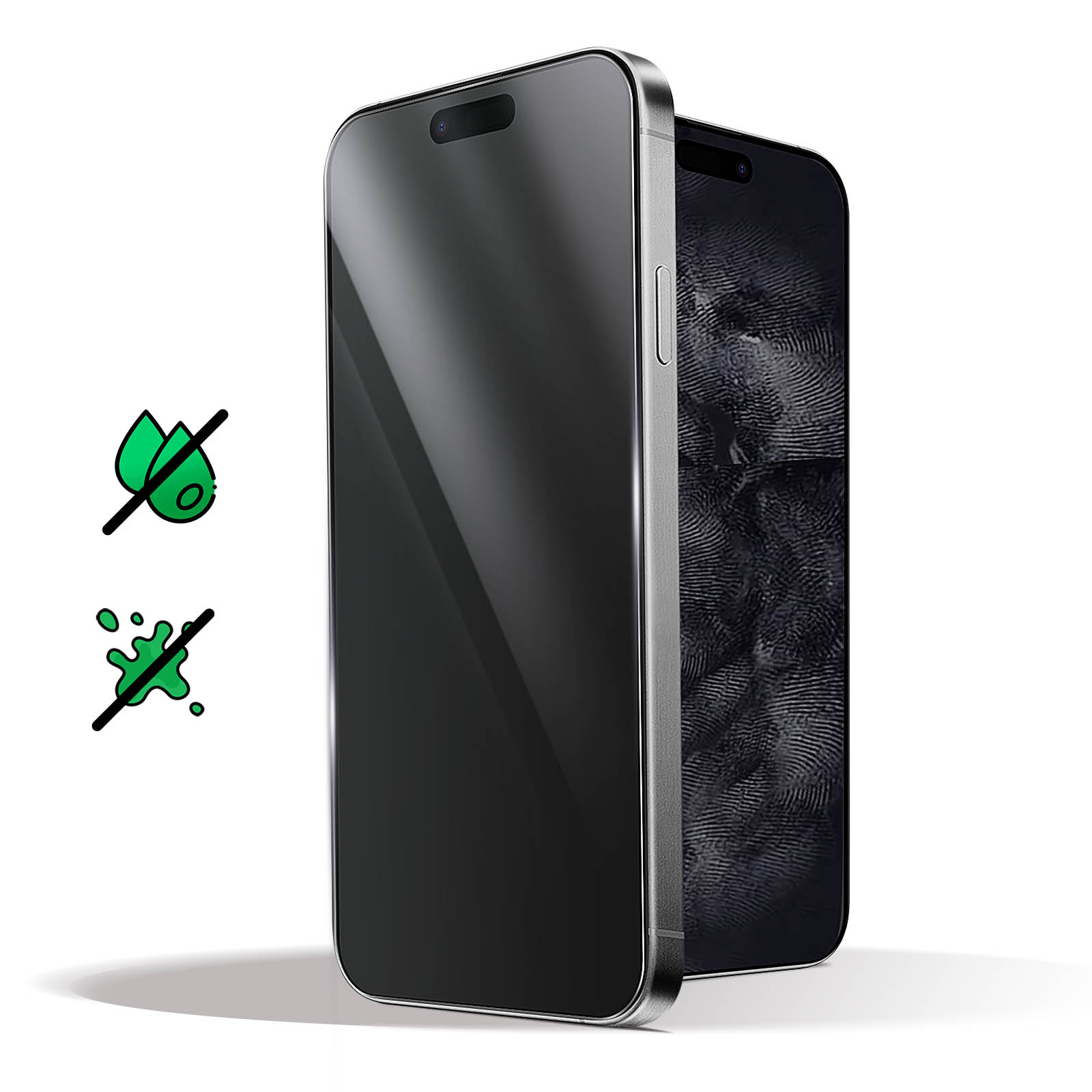 Verre Trempé iPhone 15, Haute Transparence - 4smarts Second Glass - Français
