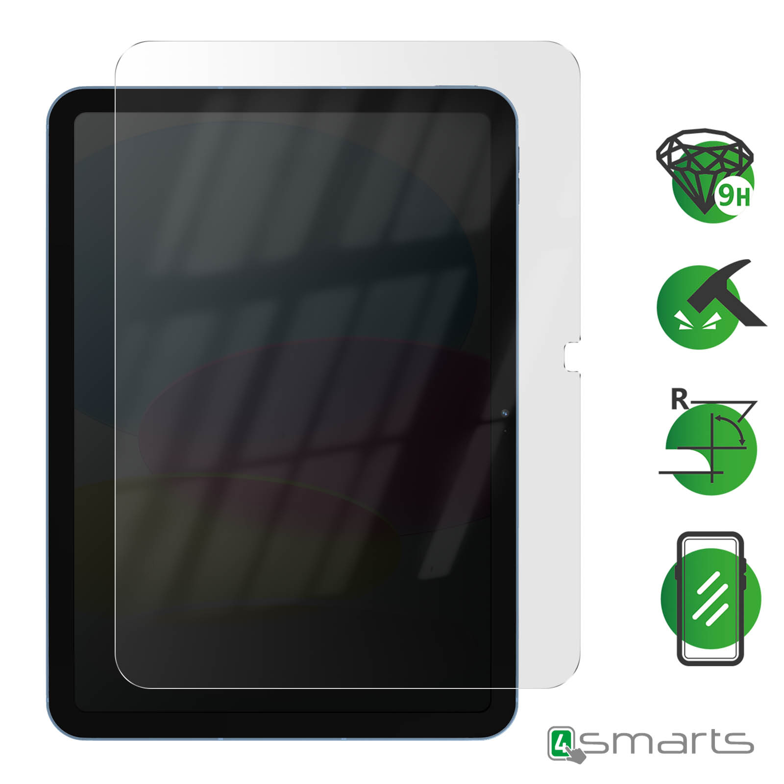 Mobigear ShieldStand - Coque Apple iPad 10 (2022) Coque Arrière