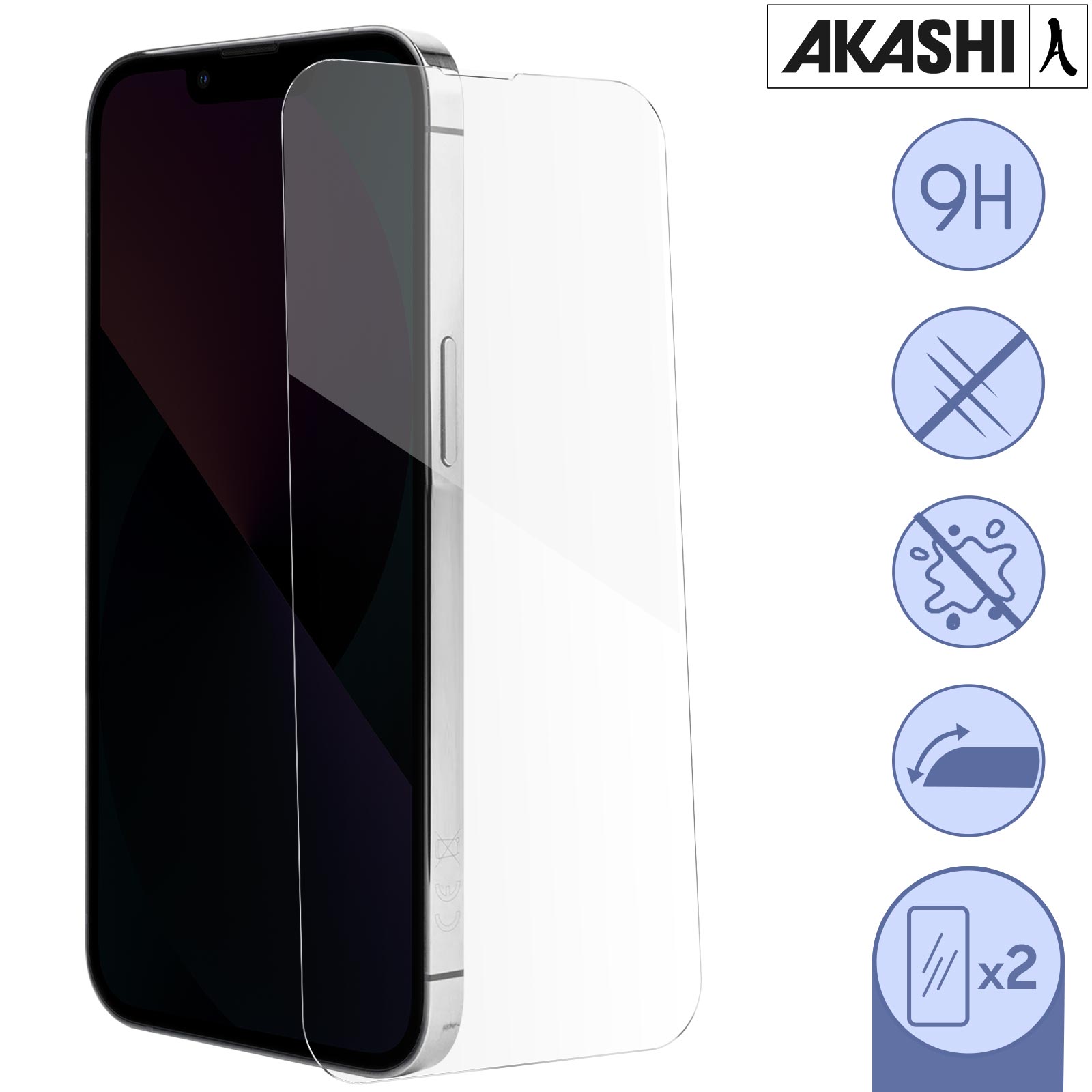 Cristal Templado Irrompible Antiespía para iPhone 12 Mini - La