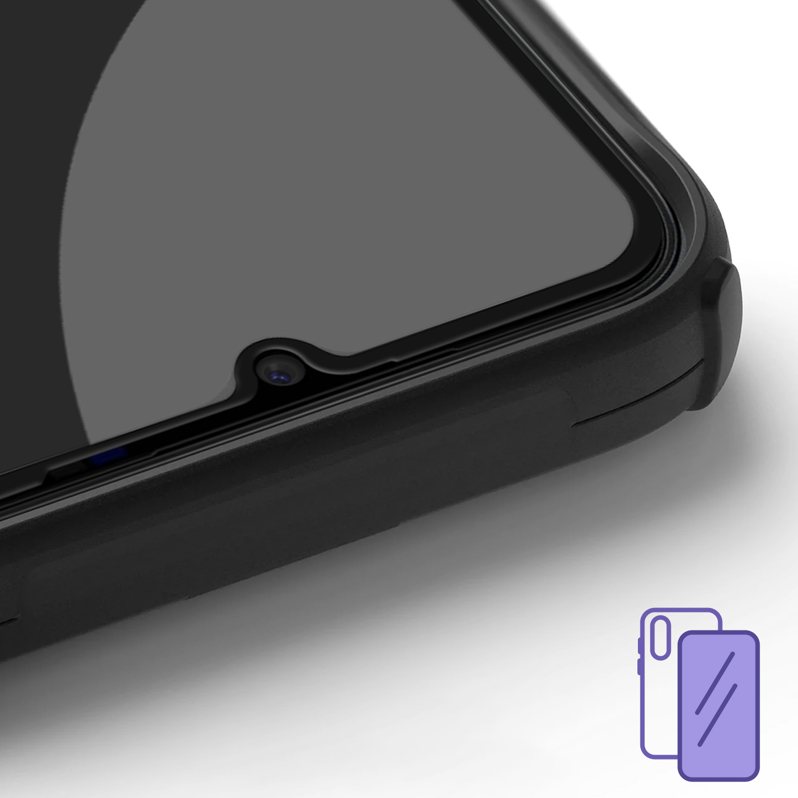 Selencia Protection d'écran en verre trempé pour Samsung Galaxy A14 (5G/4G)