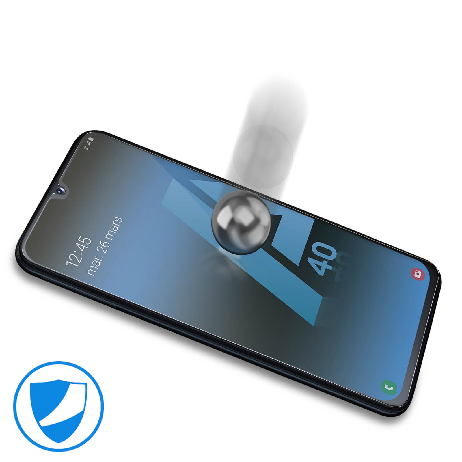 Films de protection en verre trempé pour Samsung Galaxy A40