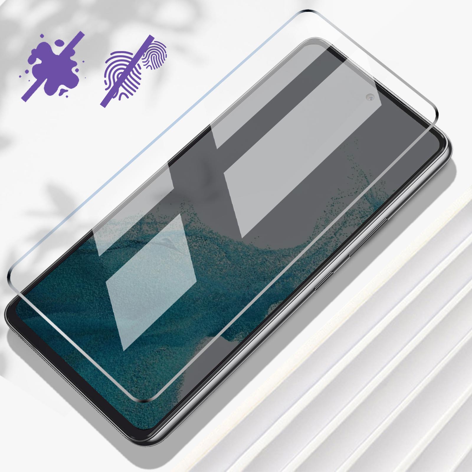 FTRONGRT Verre Trempé pour Samsung Galaxy A55 5G, (Haute dureté