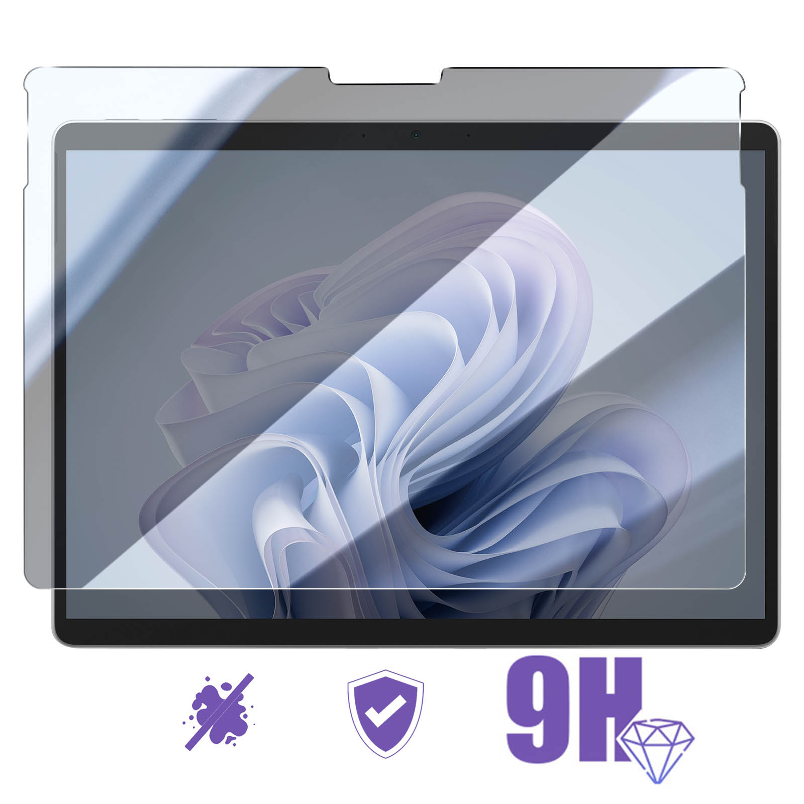 Antichoc Housse Microsoft Surface Pro 9 Étui pour tablette avec