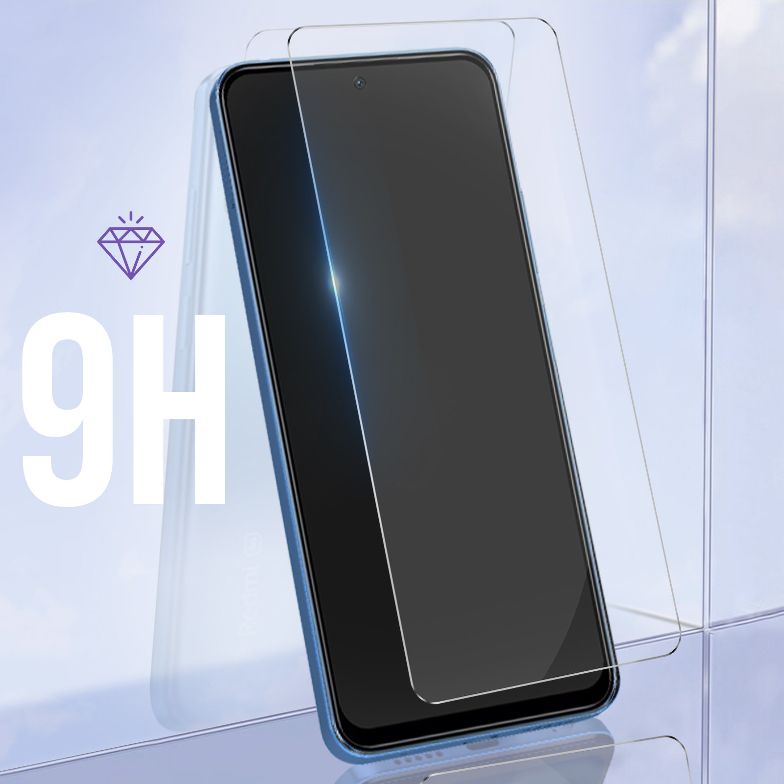 Protection en verre trempé Xiaomi Redmi note 12 Pro - 4,90 €