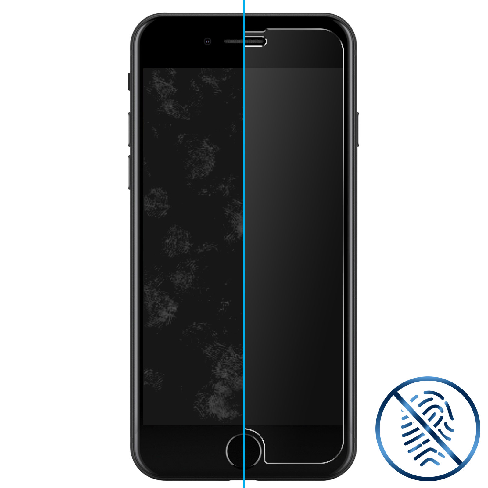 ® verre trempé iphone se 2020 8/7,3d integralé film protection , 0. 33mm  ultra hd film protecteur vitre,dureté 9h,4. 7 pouces
