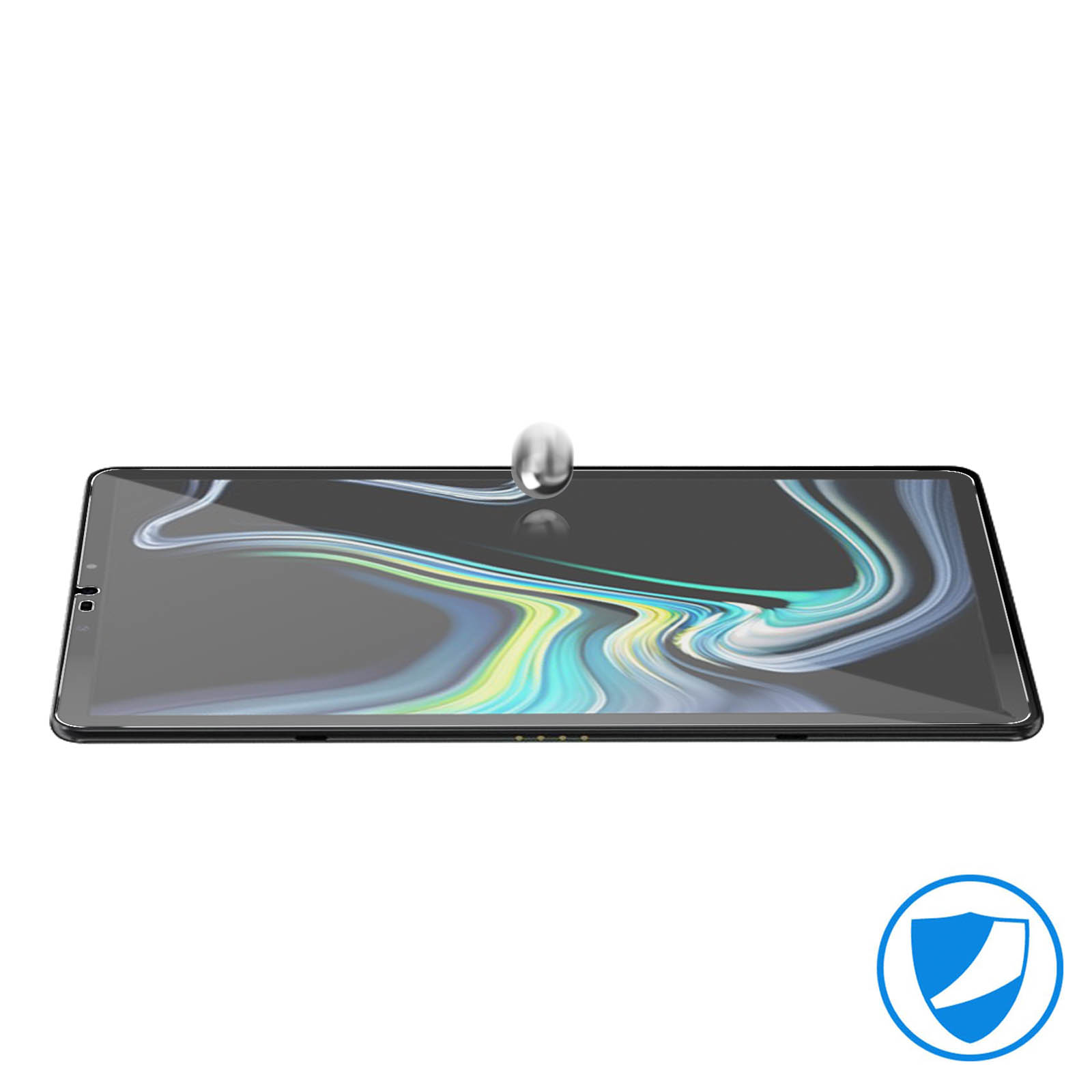 Façade de protection en verre trempé pour Samsung Galaxy S4