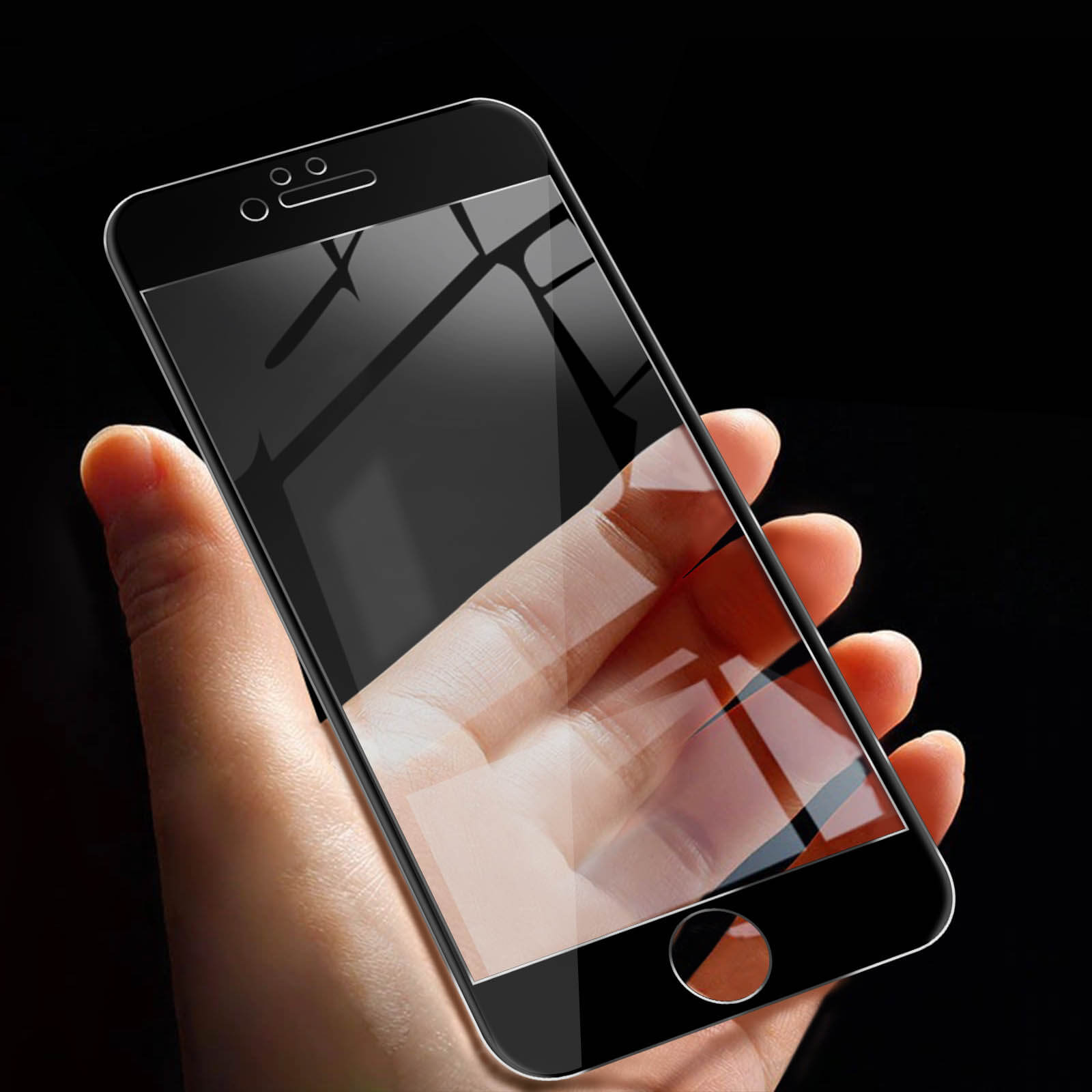 Avizar Film verre trempé Transparent Antitraces pour Apple iPhone