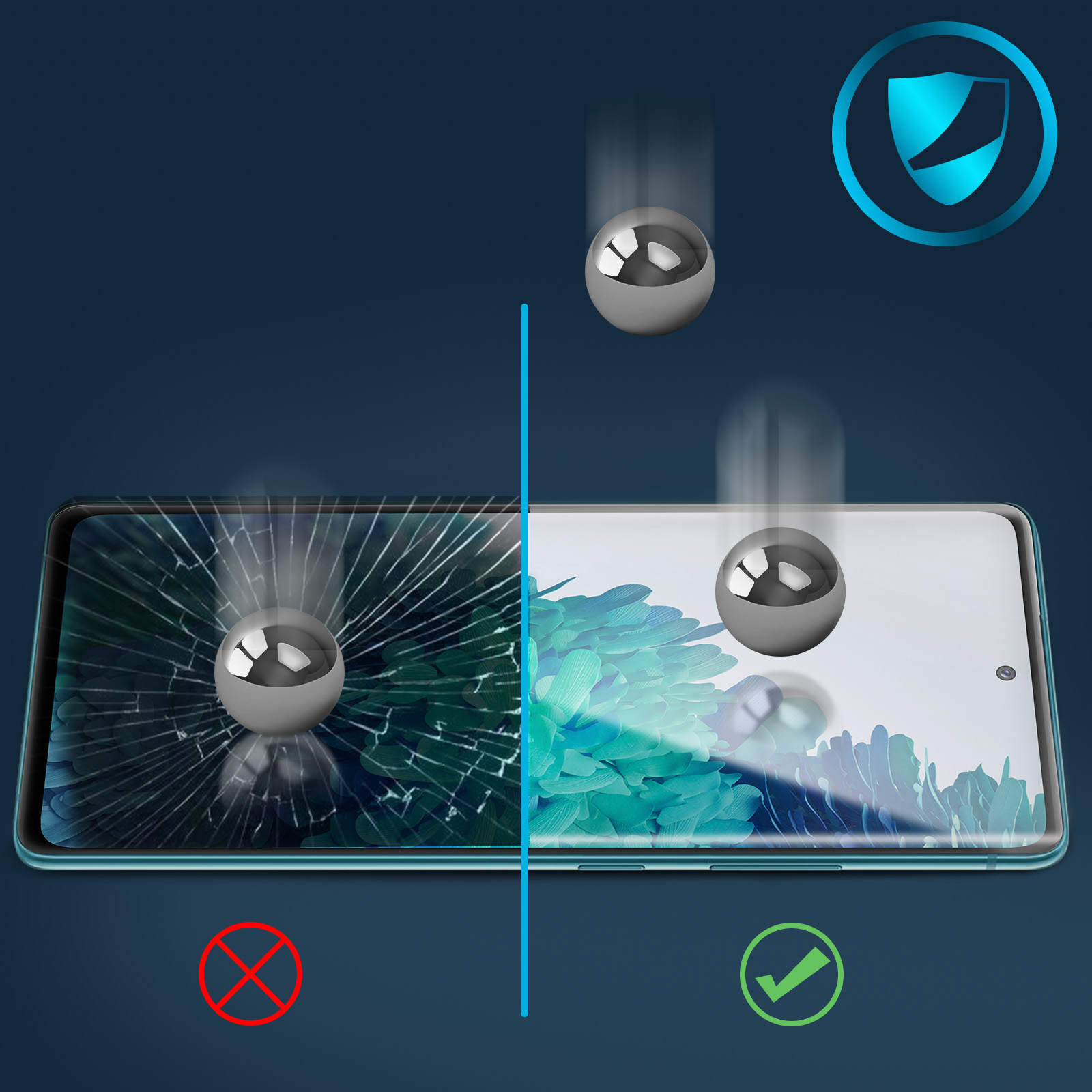 Films Verre Trempé Samsung Galaxy S20 FE 6.5, Lot de 2 ultra mince  anti-rayures (Noir) bord à bord Films Vitre Protection Ecran - Cdiscount  Téléphonie