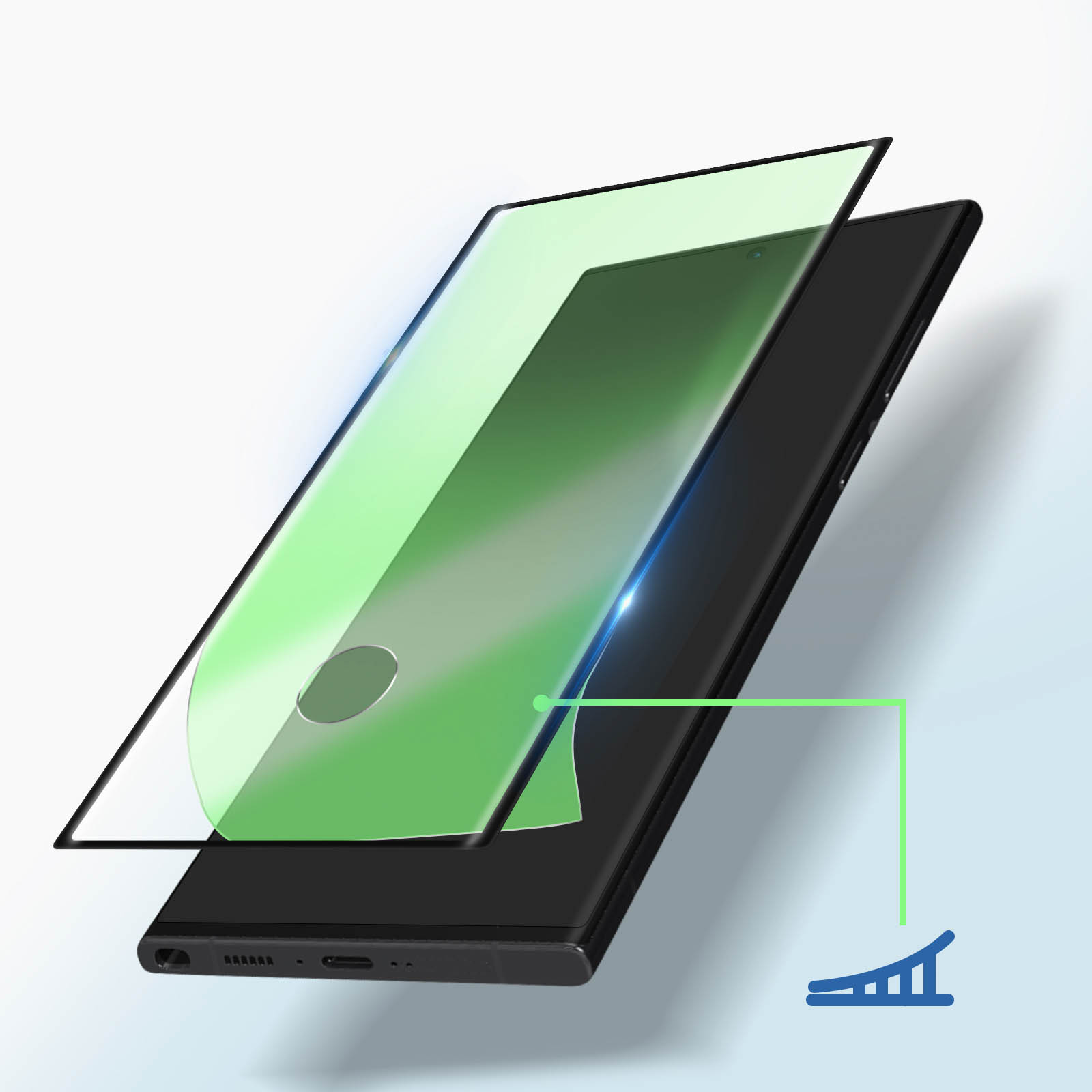 Wozinsky Full Glue Trempé Verre Samsung Galaxy S23 9H Plein Écran Verre  Trempé avec Cadre Noir - grossiste d'accessoires GSM Hurtel