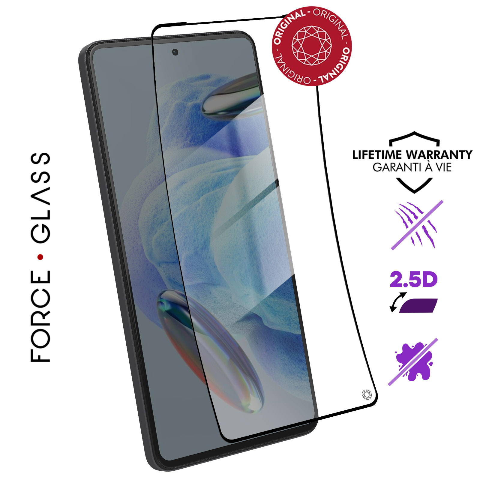 Verre Trempé Complet pour Xiaomi Poco X5 Pro 5G - La Casa de las Carcasas,  Accessoires et Coques pour Téléphones Portables Couleur Noir
