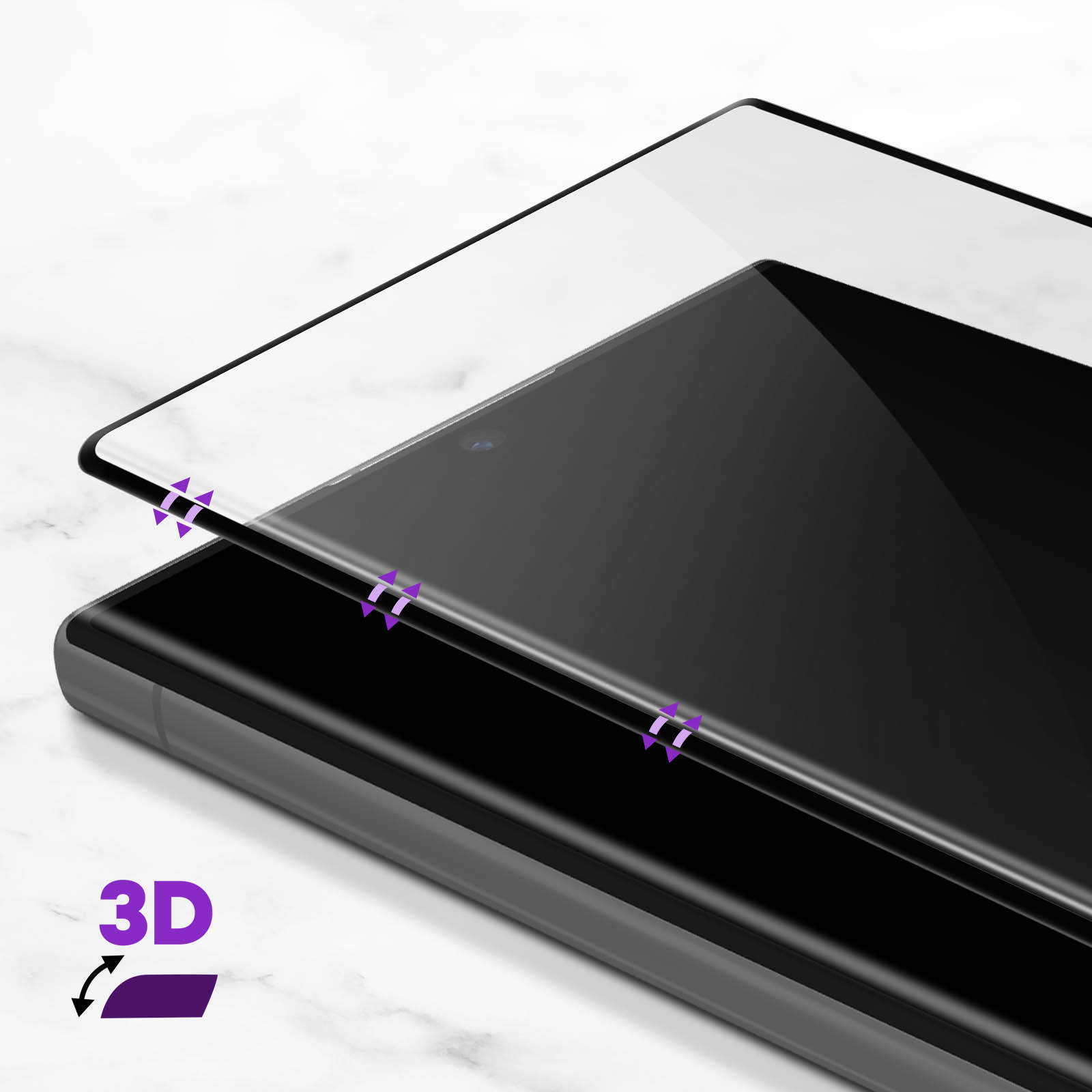 Verre Incassable Force Glass Samsung S23 Ultra, haute résistance