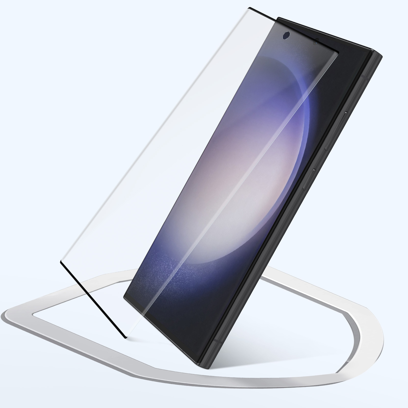 Lot de 3, Protections d'écran en verre trempé pour Samsung Galaxy S23 Ultra  déverrouillage par empreinte digitale,Protection contre les rayures et les  chocs, Full HD Clear & Smooth Touch : : CD