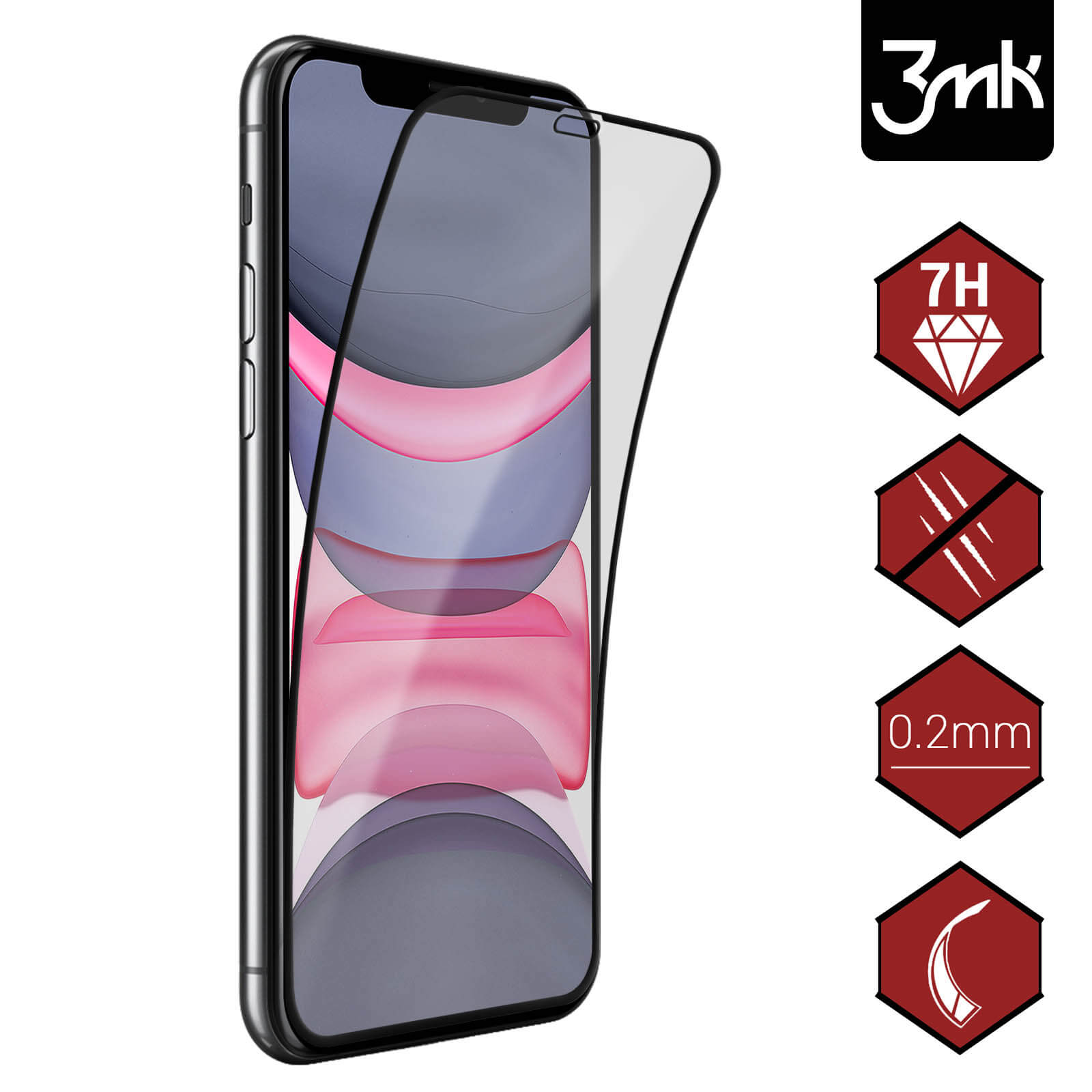 Film de protection iPhone XR – ESR – Verre Trempé – Pack de 2 - Bon Plan  Mobile