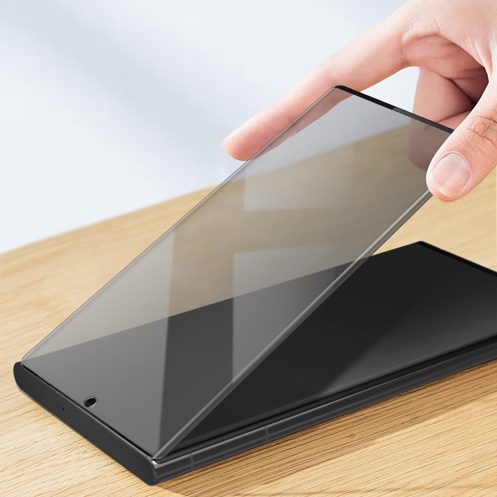 Protection d'écran Samsung Galaxy S23 Ultra en verre trempé full