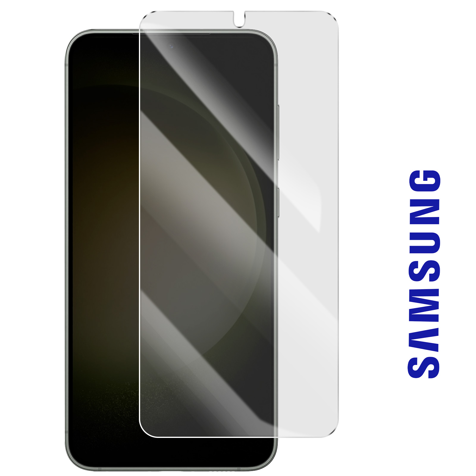 Coque pour Samsung Galaxy S23 et 2 Verres Trempé Film Protection