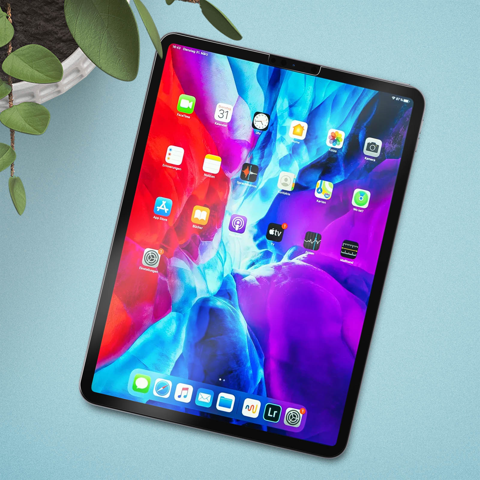 Protection d'écran en verre trempé haute sécurité anti-espion pour votre  iPad