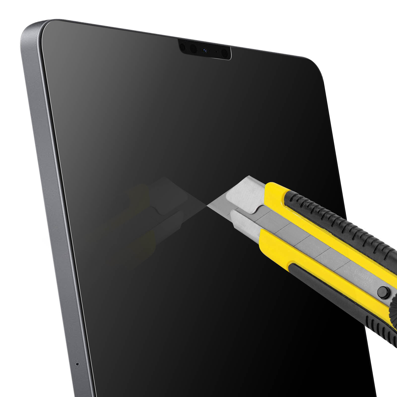 Verre Trempé Anti-espion Full Protection - Noir pour iPad Pro 11