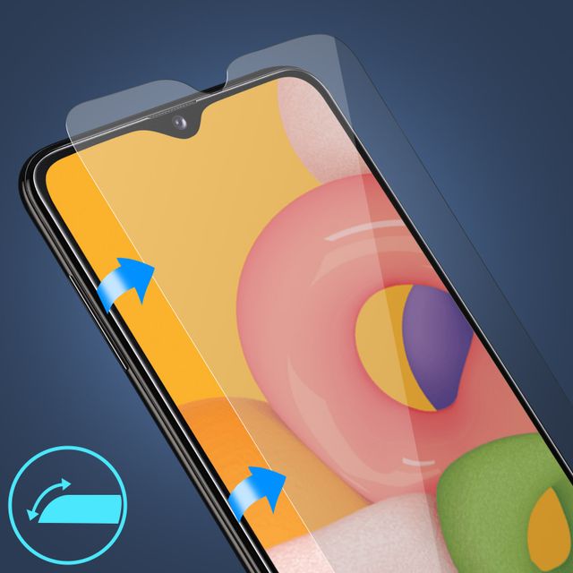 2 Pezzi 3D Touch 9H Durezza Trasparente Pellicola Protettiva in Vetro Temperato per Samsung Galaxy A01 MelinHot Vetro Temperato per Galaxy A01 Nessuna Bolla 