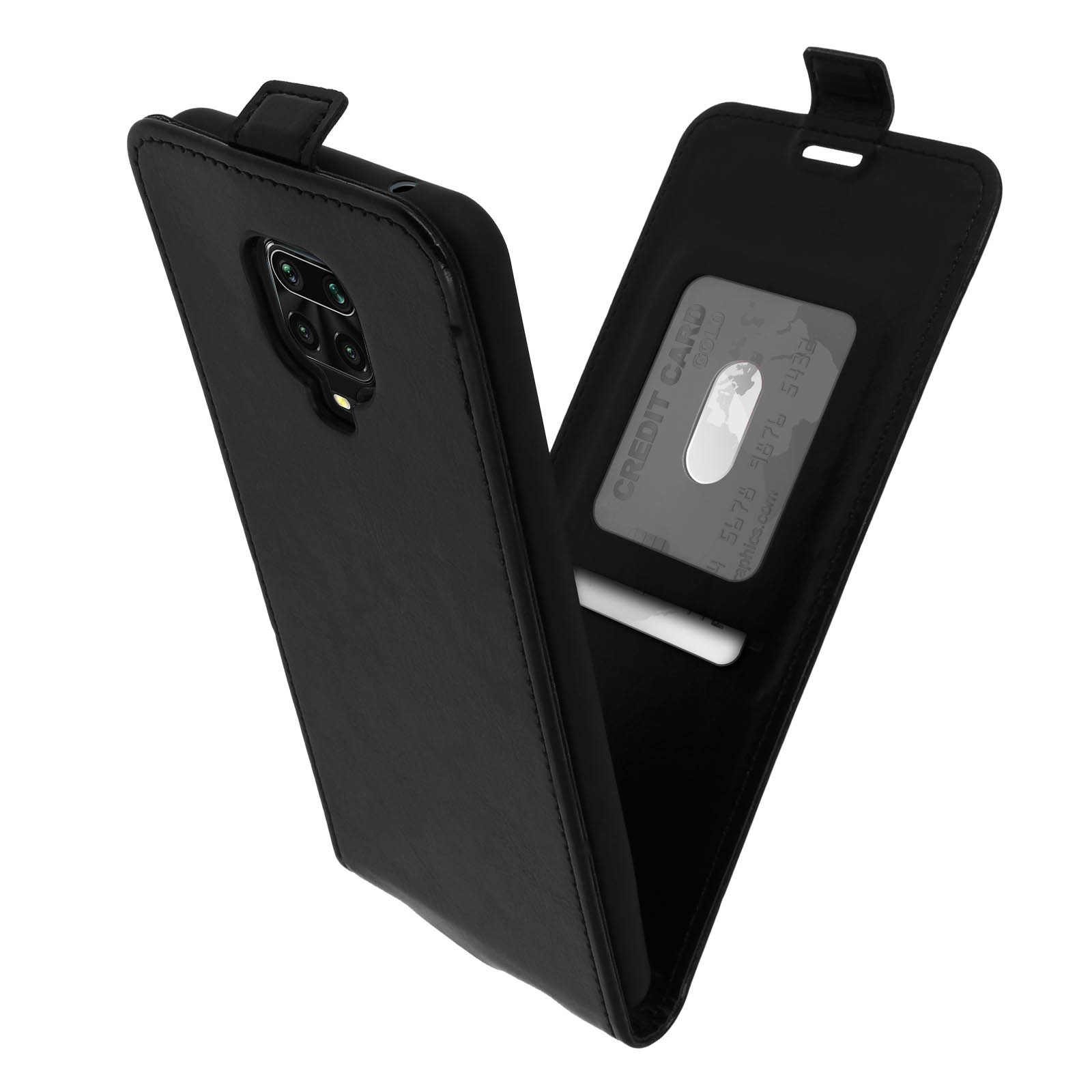 Carcasa Magnética Negra para Xiaomi Redmi Note 9 Pro