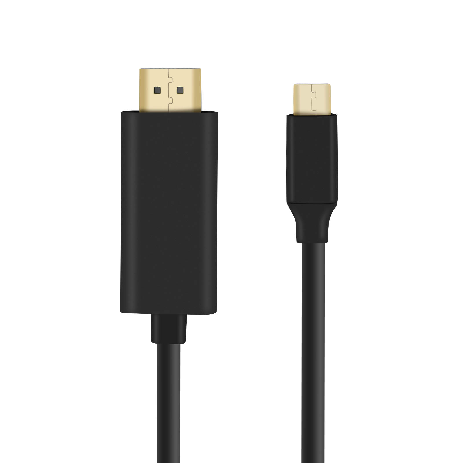 CORDON USB mâle Type C - HDMI mâle, 2m, noir