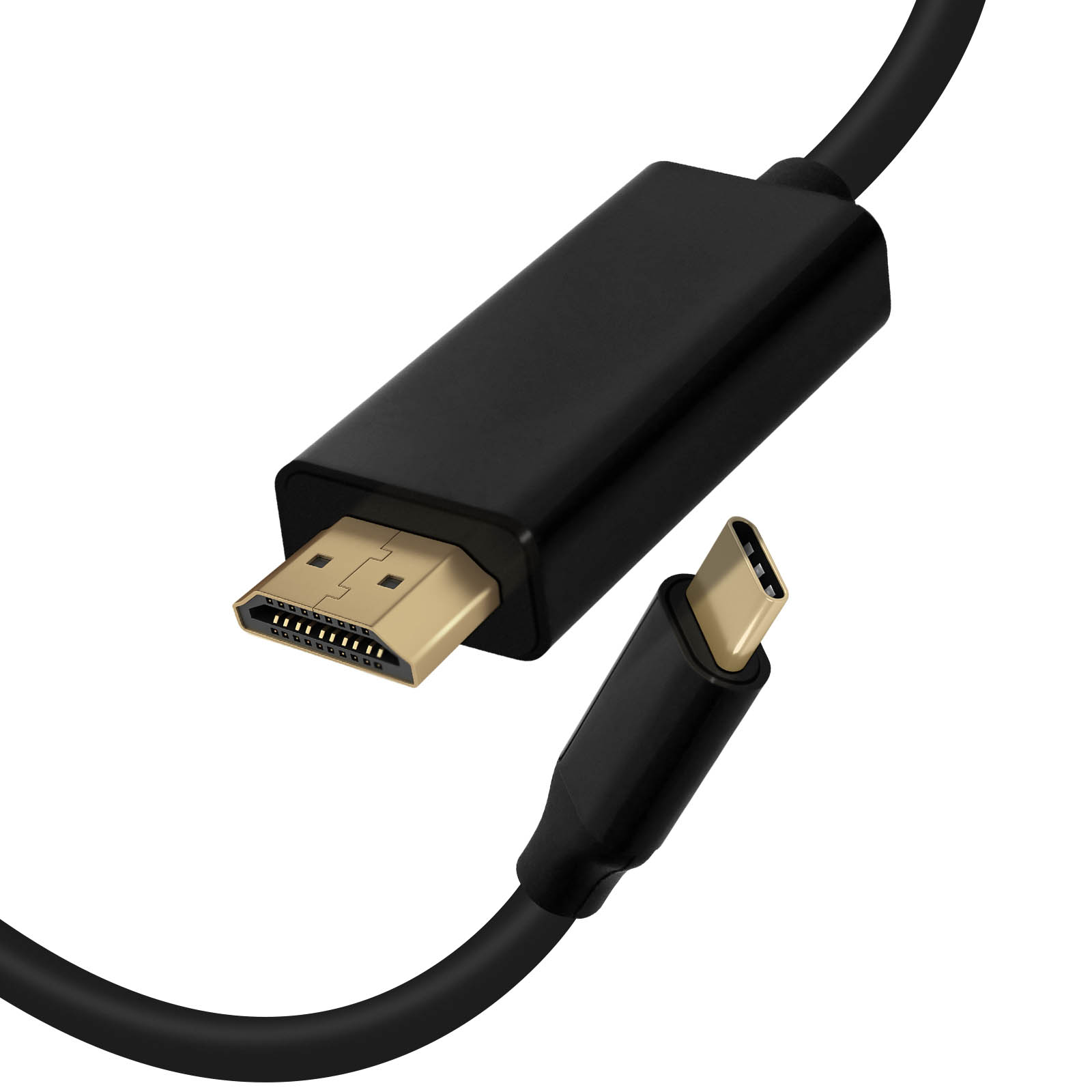 Câble HDMI USB-C vers HDMI, prise en charge du câble de mise en