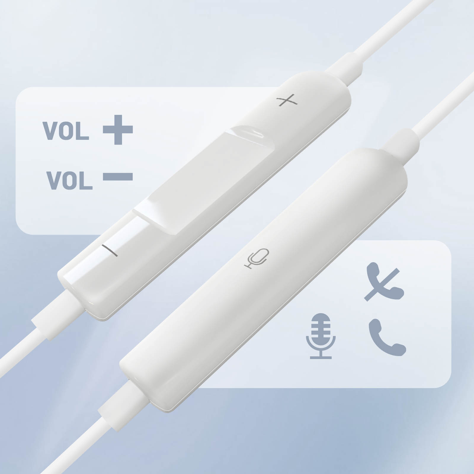 Écouteurs iPhone 15 EarPods Officiel Apple USB-C, Kit Mains Libres