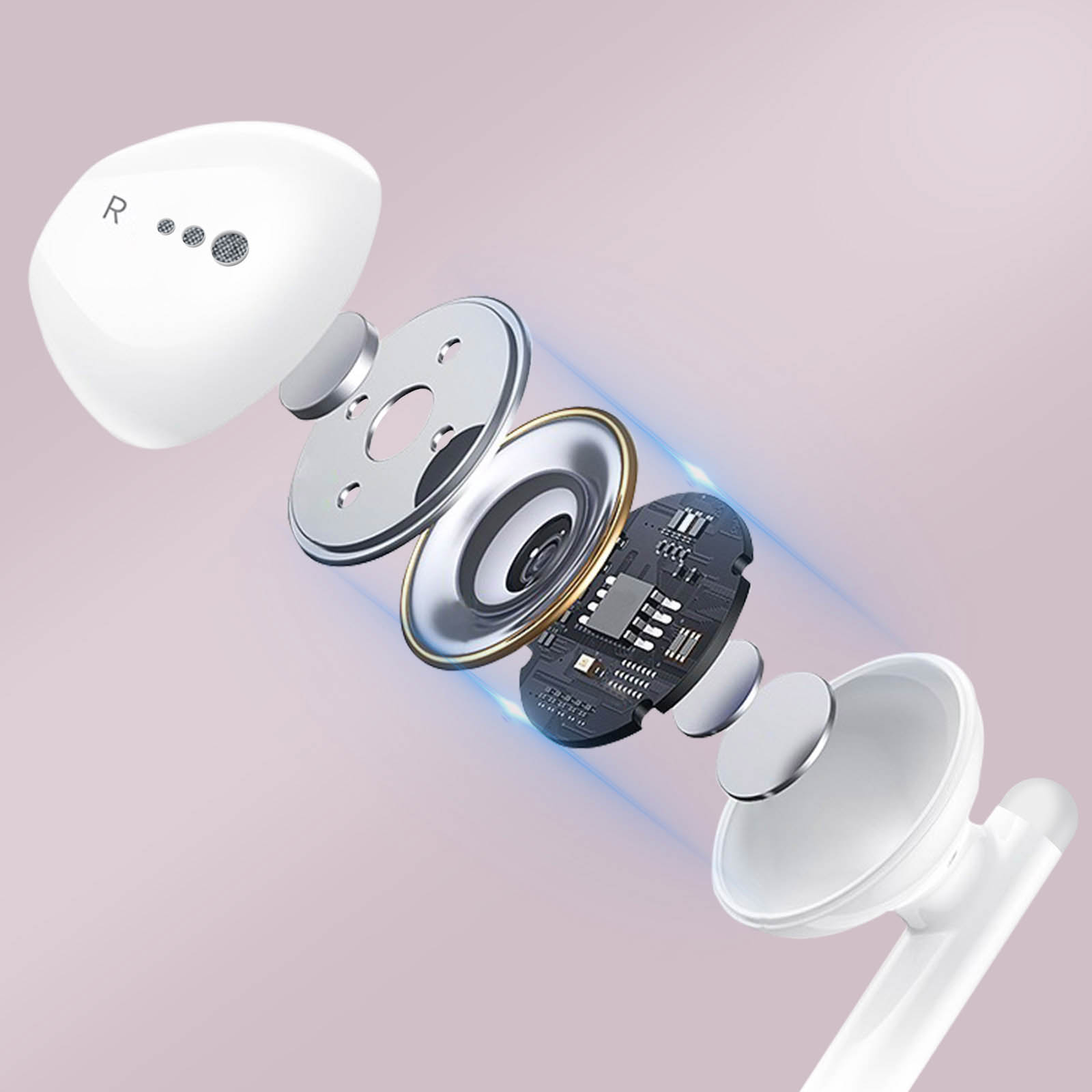 Kit Piéton écouteurs filaires USB Type-C Blanc - Oreillette et Kit  mains-libres - Achat & prix