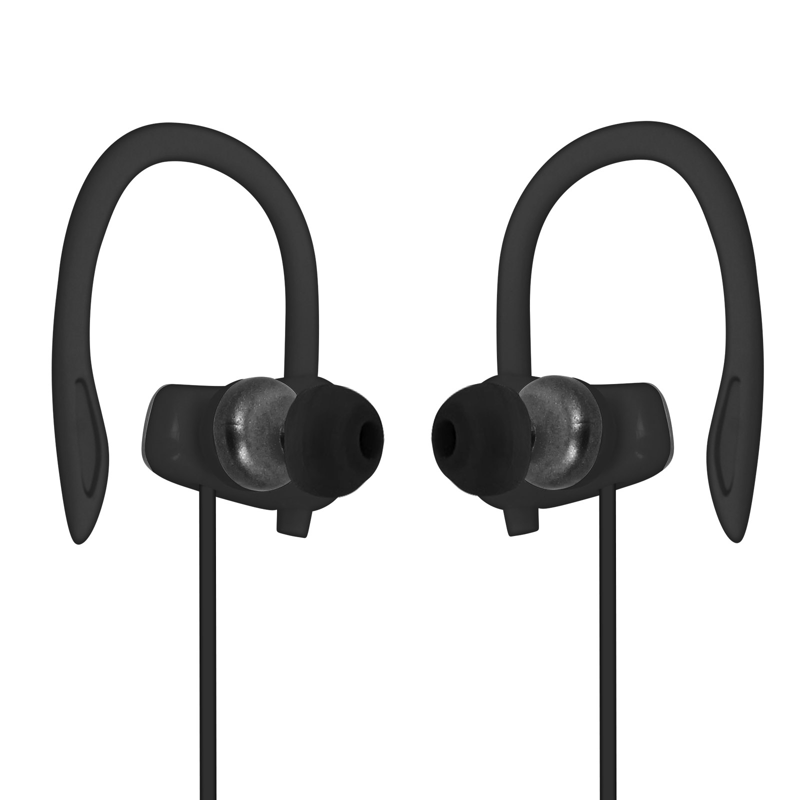 Écouteurs Sport Filaires Jack 3.5mm, avec Contour d'oreille, LinQ - Noir -  Français