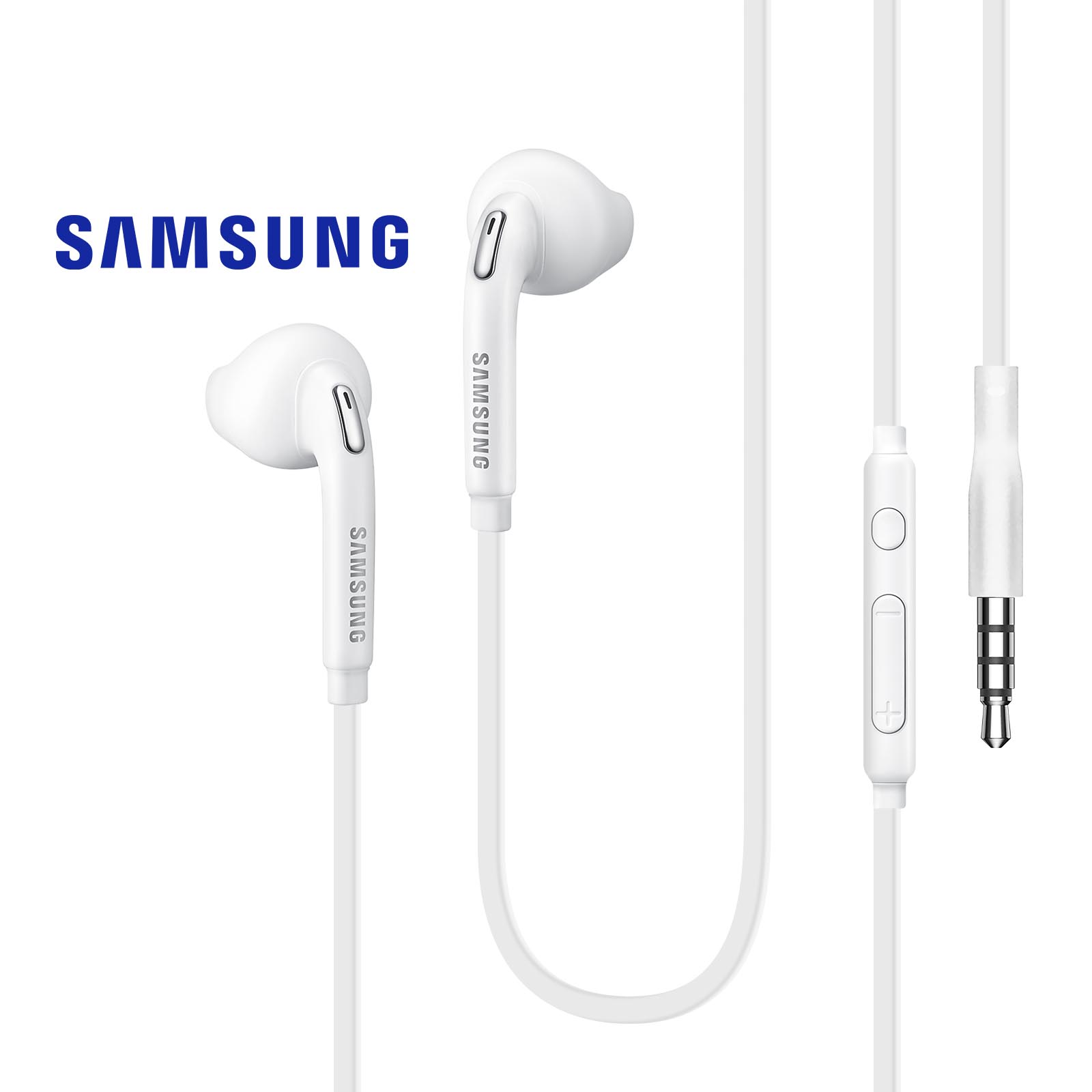 Samsung EO-EG920BW - Écouteur Intra Auriculaire - Prise Jack 3.5 