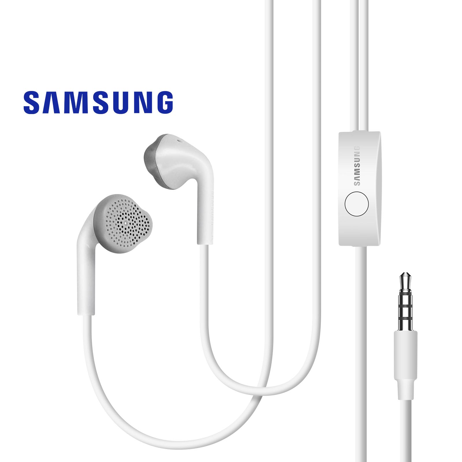 Ecouteurs Plat pour SAMSUNG Galaxy S8 Smartphone avec Micro Reglage Kit  Main Libre Casque Universel Prise Jack (BLEU) - Oreillette et Kit  mains-libres - Achat & prix