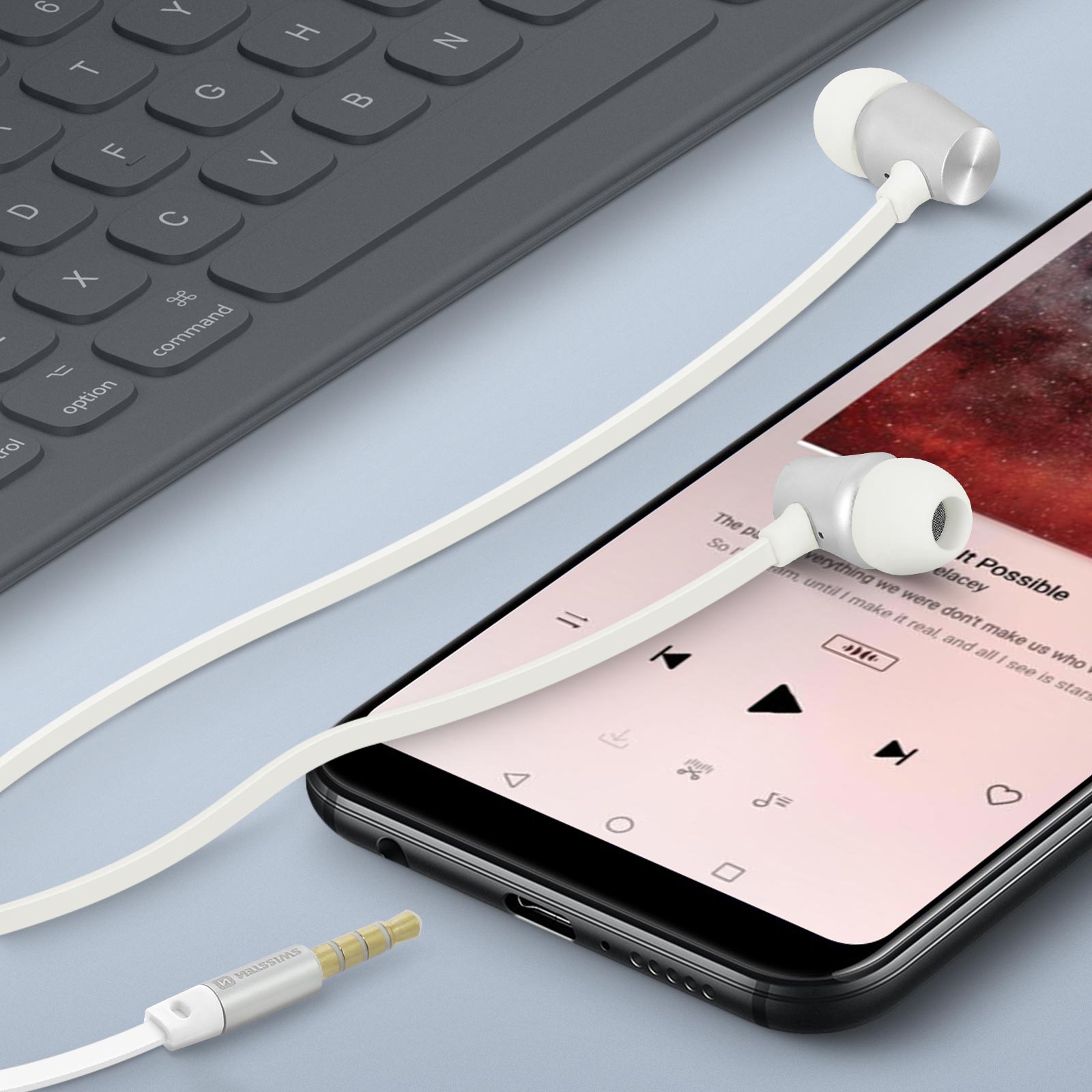 Auriculares compatibles para Apple iPhone iPad con conexión Jack 3.5mm