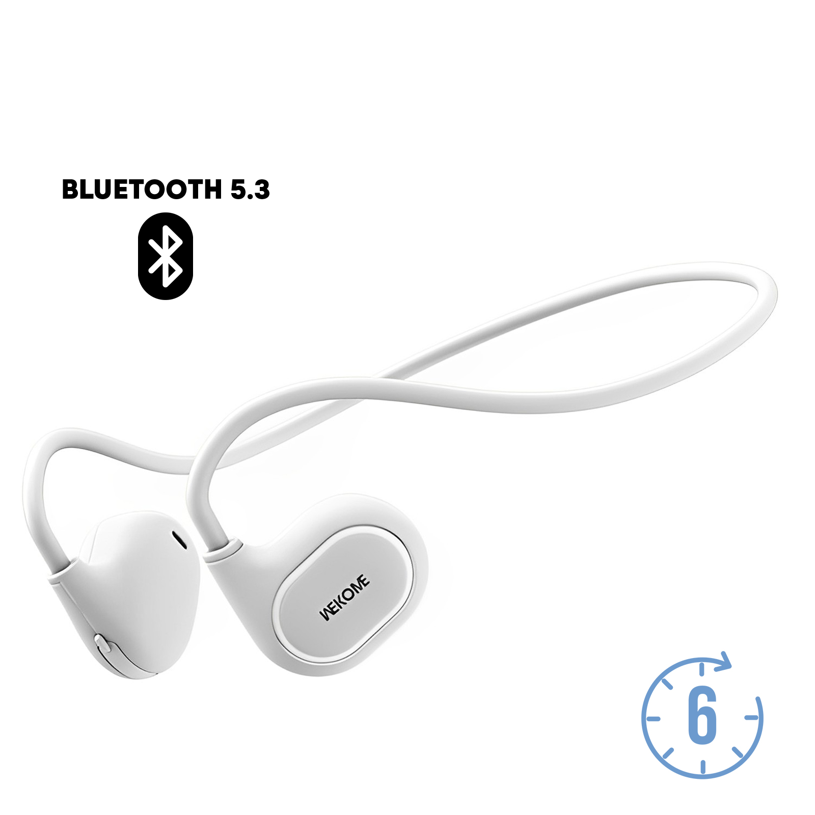 Lenovo - Auriculares inalámbricos con Bluetooth 5.3, Cascos con