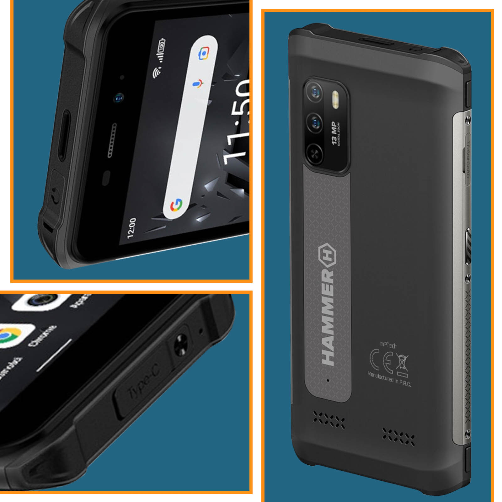 Hammer Iron 4 LTE 5.5 Smartphone todoterreno IP69
