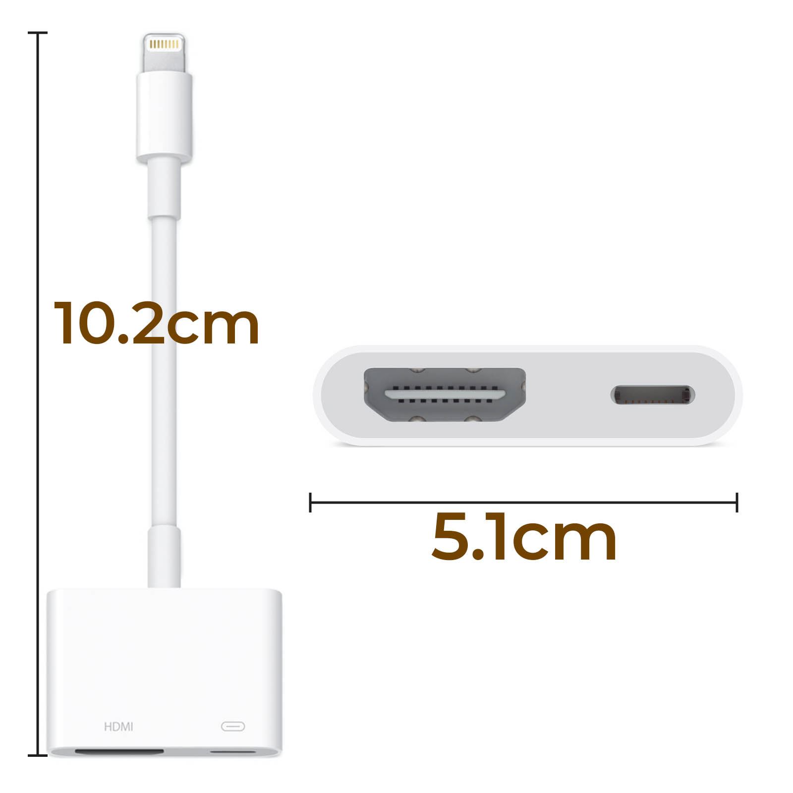 Per cavo compatibile da Lightning a HDMI 1080P per iPhone a TV Adattatore AV digale Accessori per telefoni Kabel  7