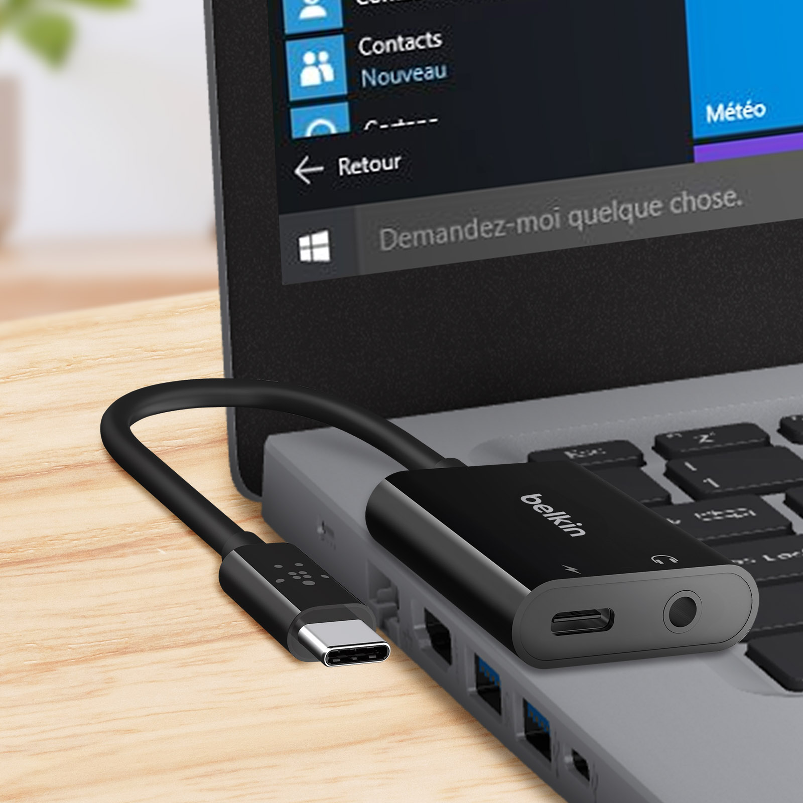 Adaptador Belkin 3.0 Usb-c A Usb-a (usb Type-c ) Negro | Cuotas Sin Interés - Foto 6