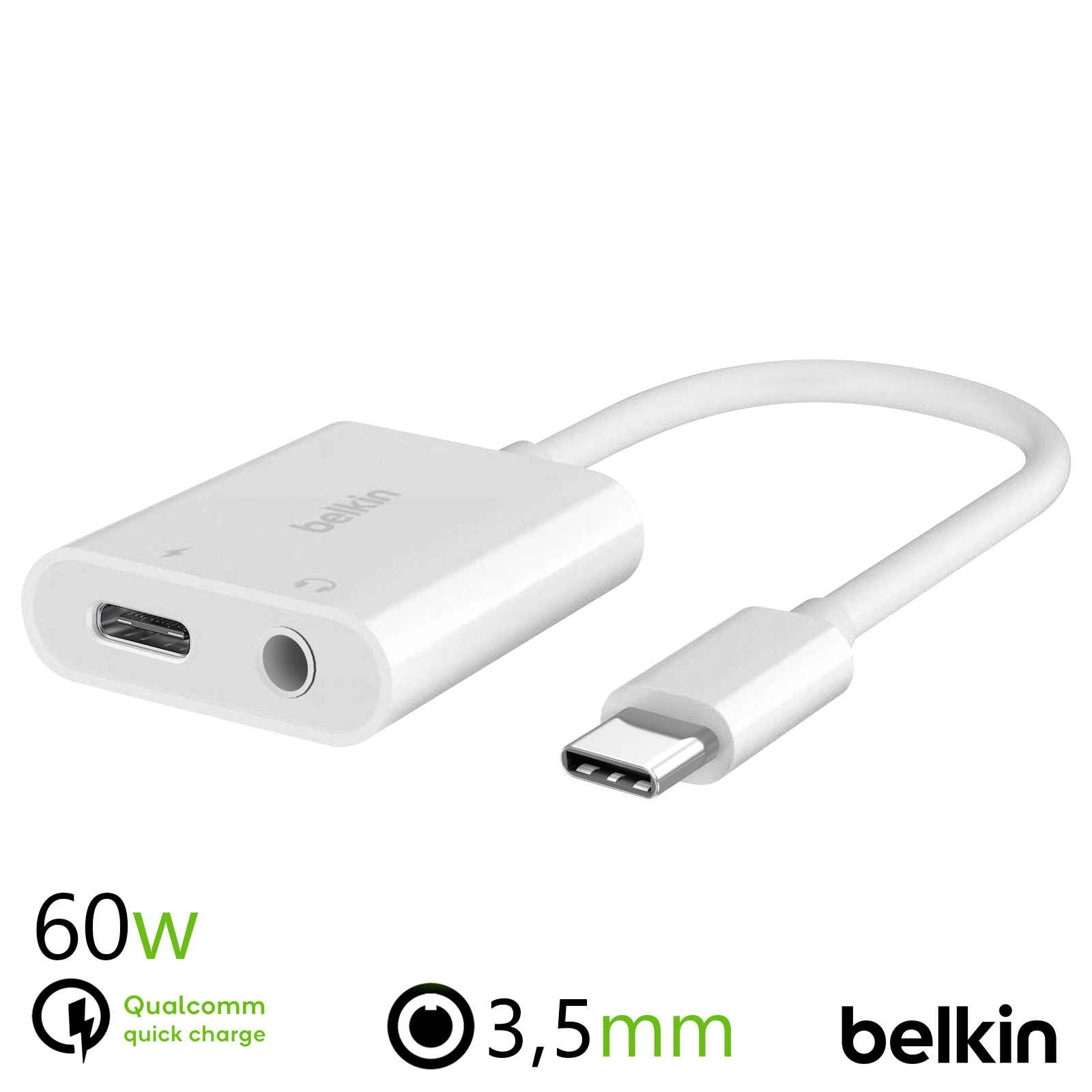Cavo Audio Da USB-C A Jack 3.5 Mm – Adattatore AUX Per Auto, Cellulari – Intrecciato, 1 Metro - Foto 2