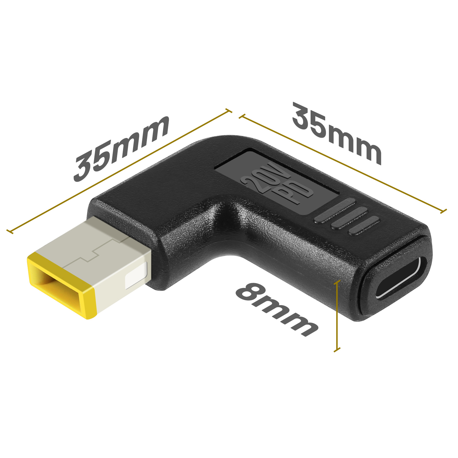 OTOTEC Lot De 2 Prises D'alimentation USB De Type C - Port De Charge Cc Compatible Avec Lenovo Yoga 7i 7 14itl5 82bh 82bh0002us