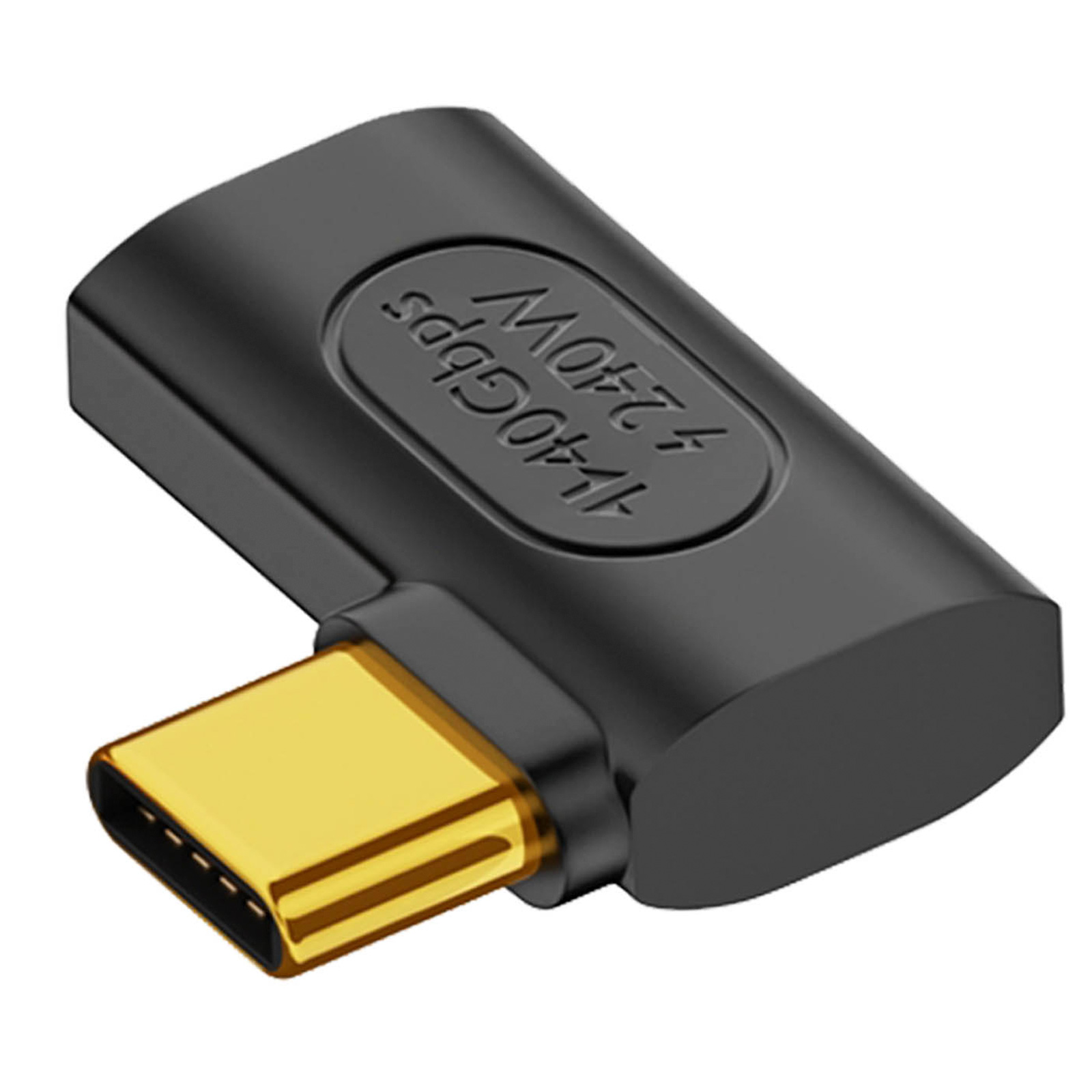 Adattatore USB C a USB 3.0 Angolo Retto 90 Gradi, Adattatore OTG USB Tipo C Femmina a USB-A Maschio Compatibile con iPhone 11 12 13 Pro, Samsung Galaxy S22 S21 S20, MacBook