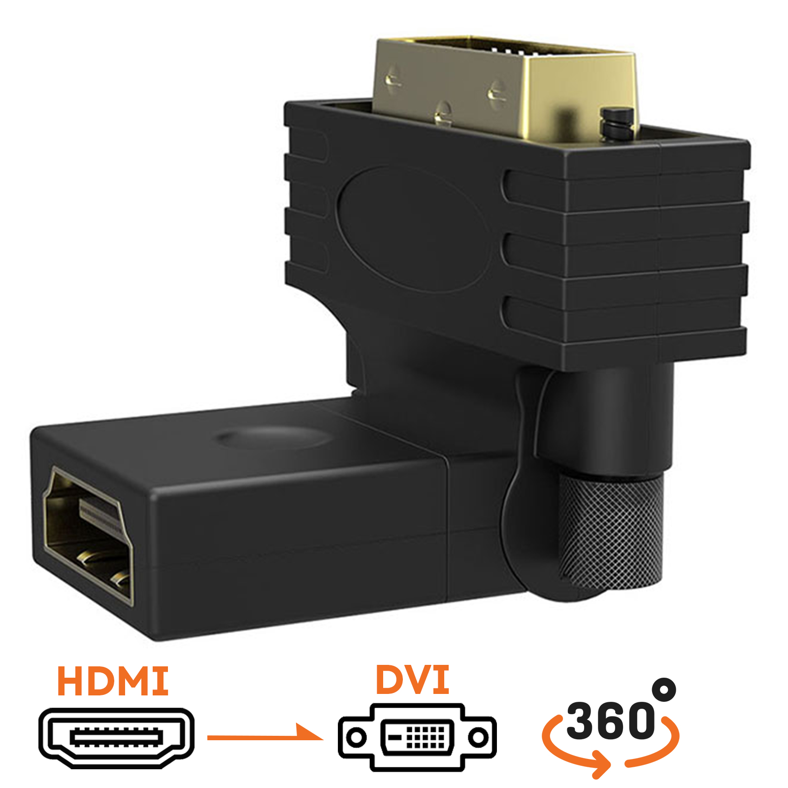 ROLINE Adattatore Da HDMI Maschio A VGA Femmina, 0,15 Metri, Colore Bianco, Risoluzione Full HD 1080p, Per Collegare PC A Monitor O Proiettori