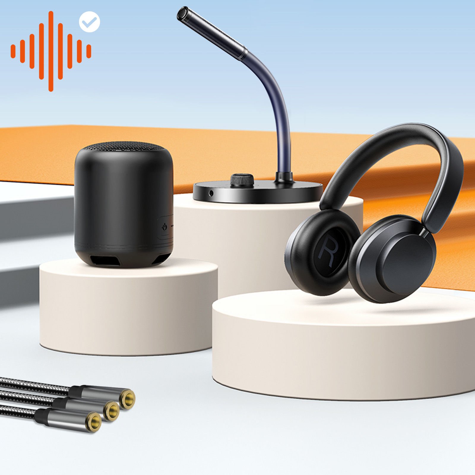 SIENOC 5PK Adattatore AV Audio Video Connettore 3 Cinch CavoFemmina a Femmina F/F 3-Cinch Cavo AV Cavo Giuntore Componente Audio Video Adattatore