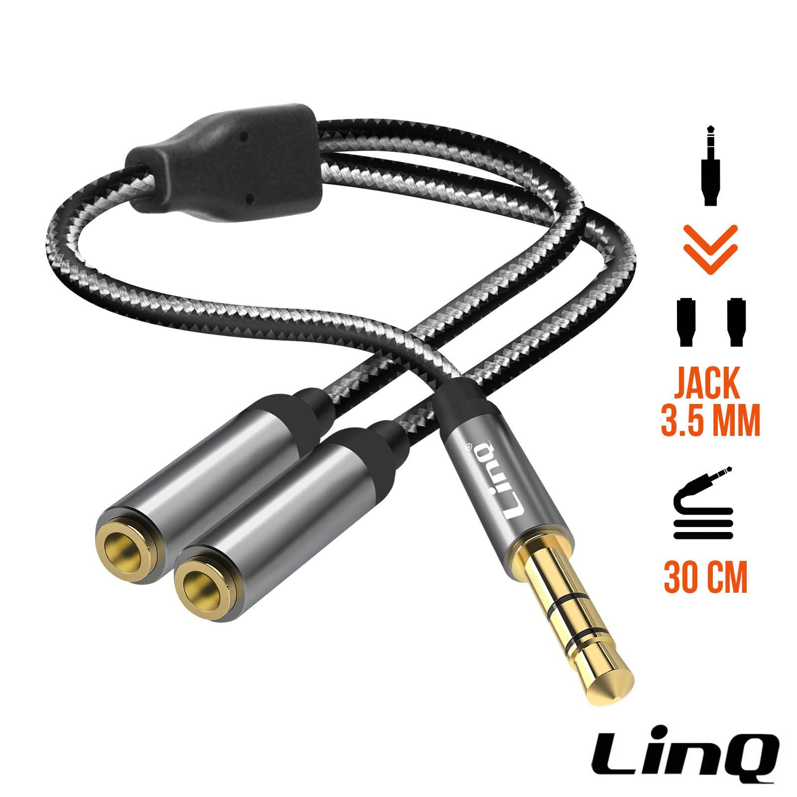 Cavo microfono da TRS a TRRS cavo adattatore Patch ad