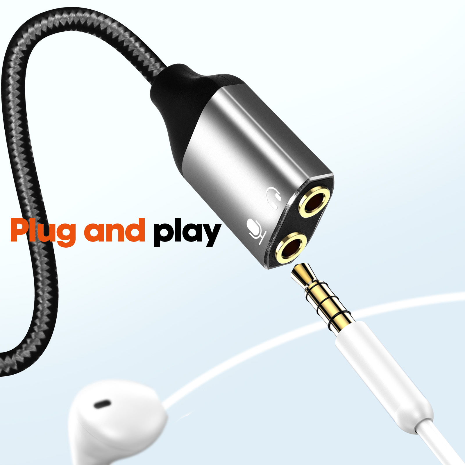 Adattatore da 3,5 mm maschio a 2,5 mm femmina